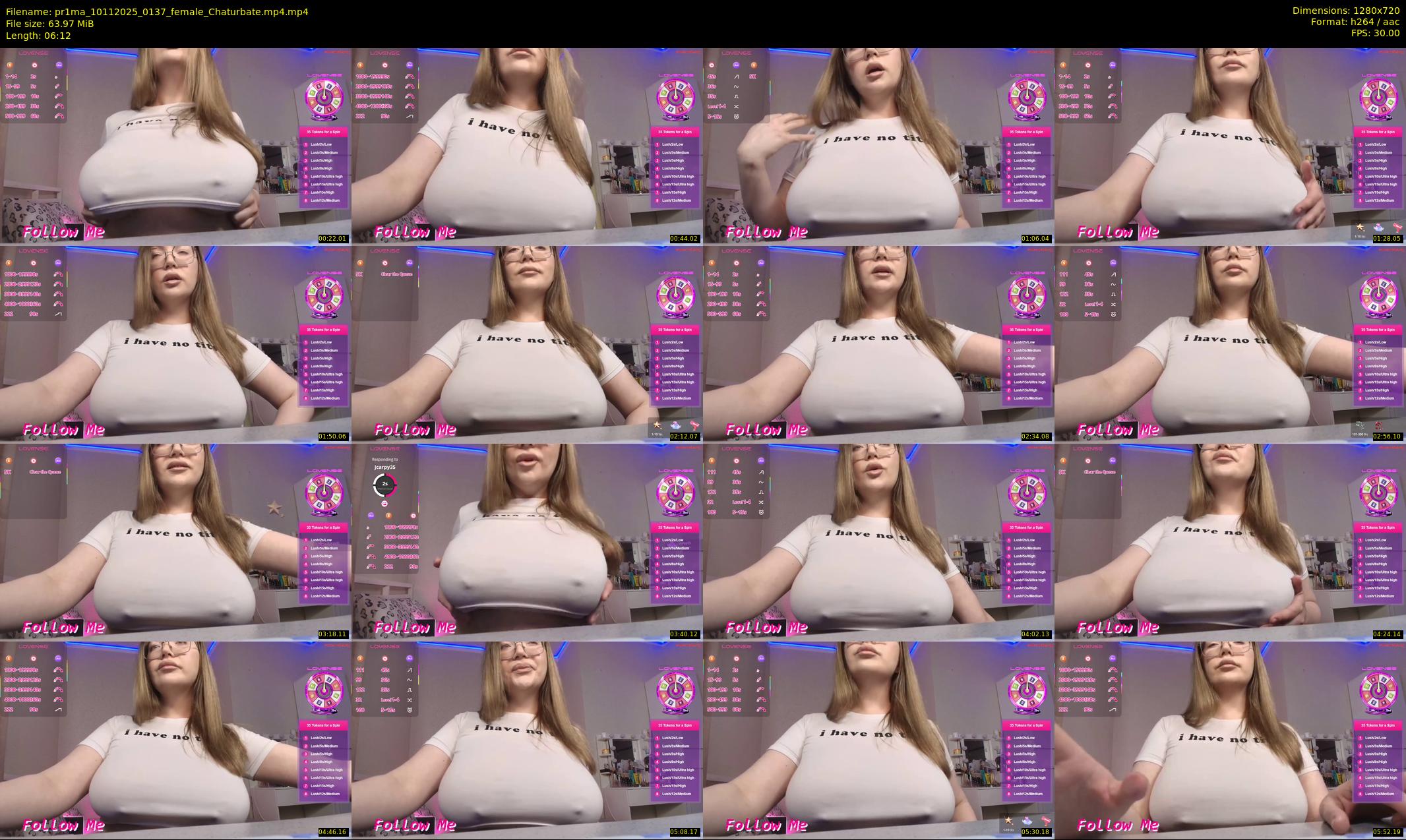 pr1ma — 7 minute Chaturbate female cam show recording, 720p, Nov 10, 2025