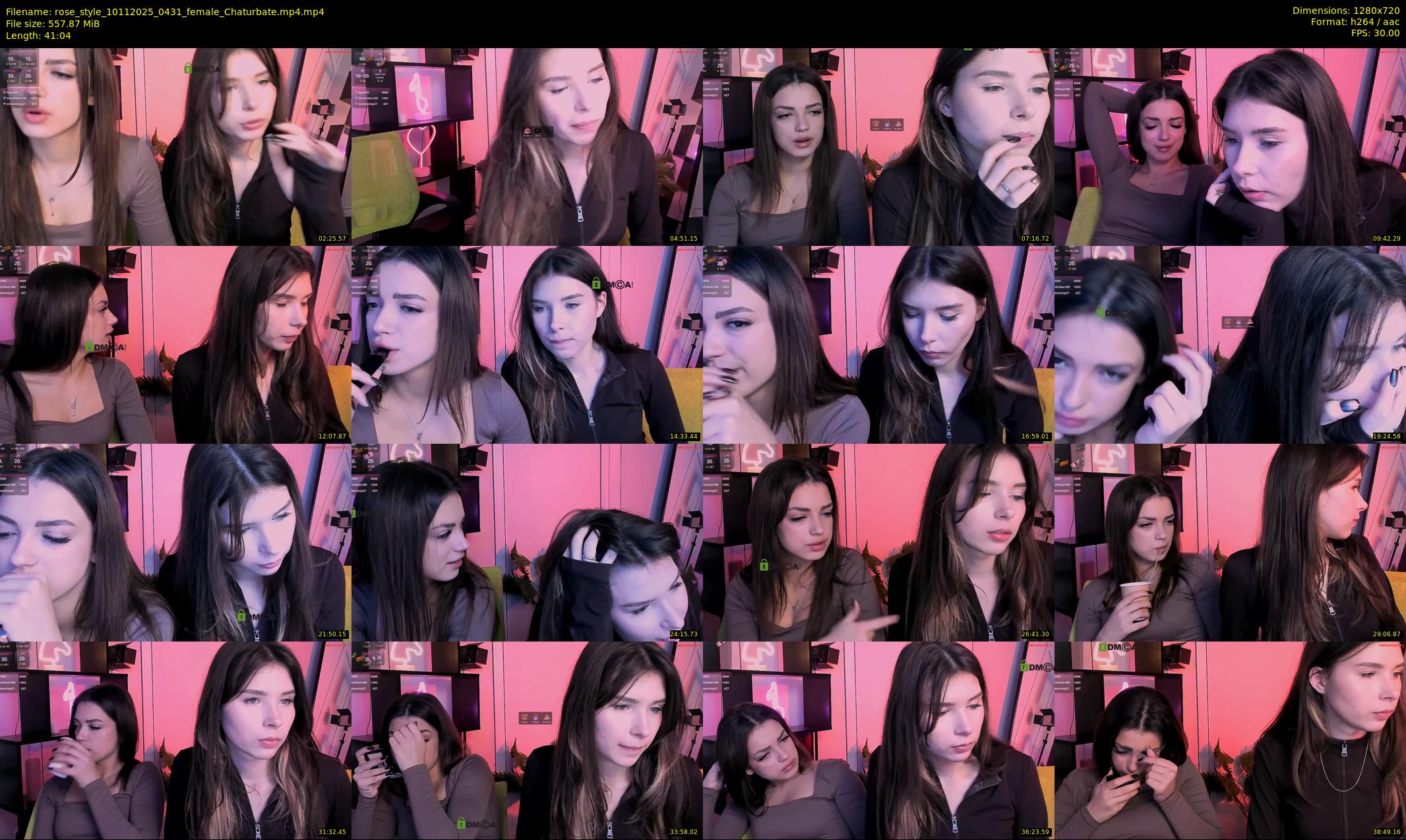 rose_style — 42 minute Chaturbate couple cam show recording, 720p, Nov 10, 2025