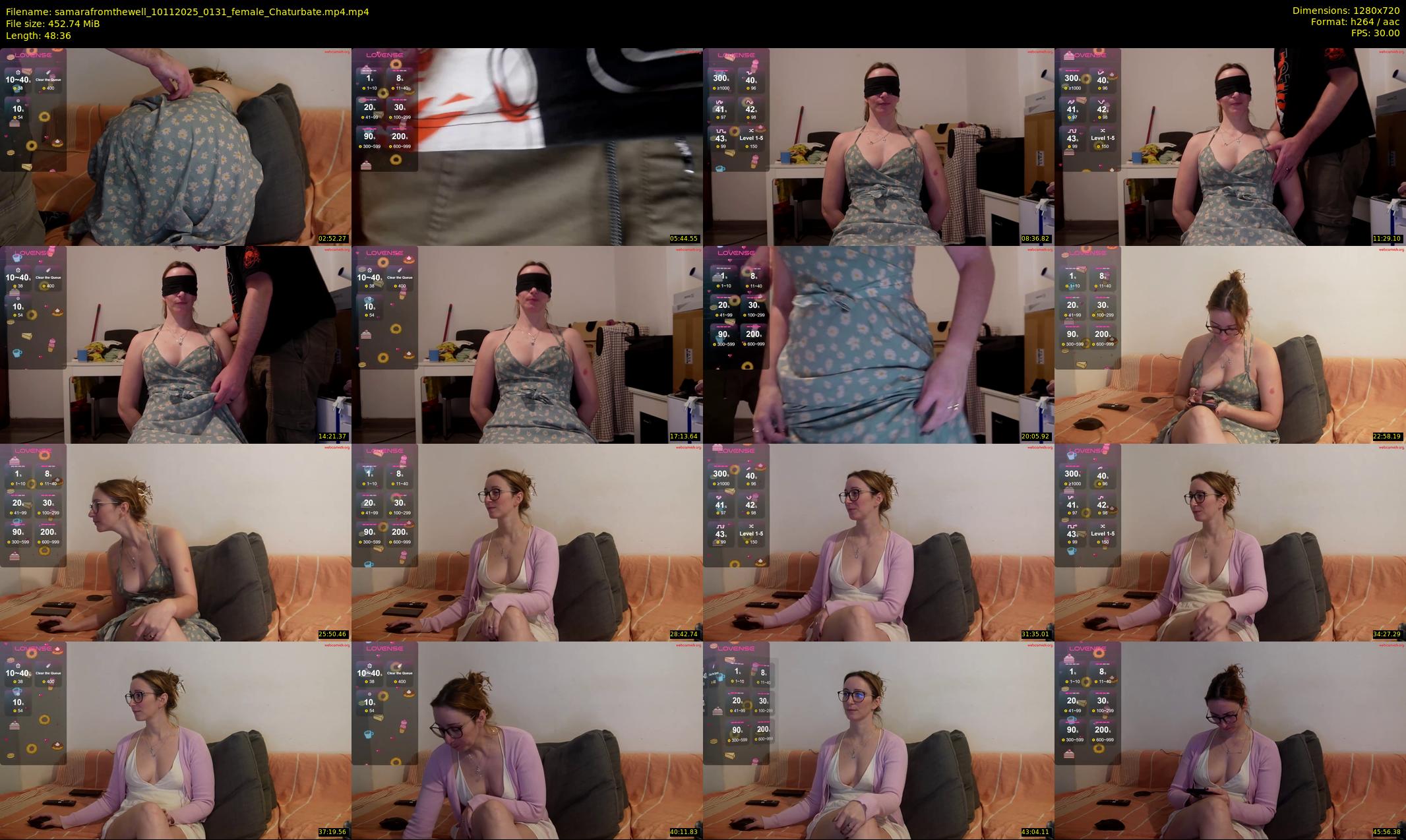 samarafromthewell — 49 minute Chaturbate female cam show recording, 720p, Nov 10, 2025