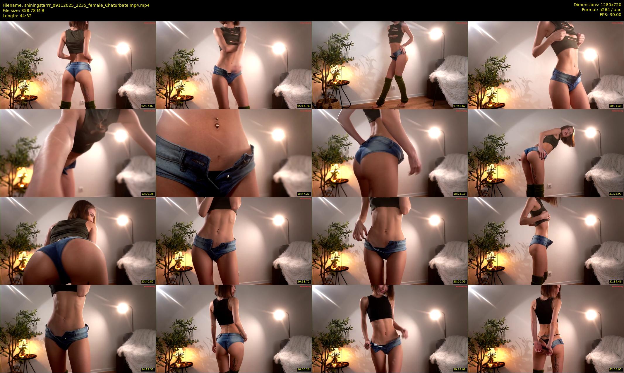 shiningstarrr — 45 minute Chaturbate female cam show recording, 720p, Nov 9, 2025
