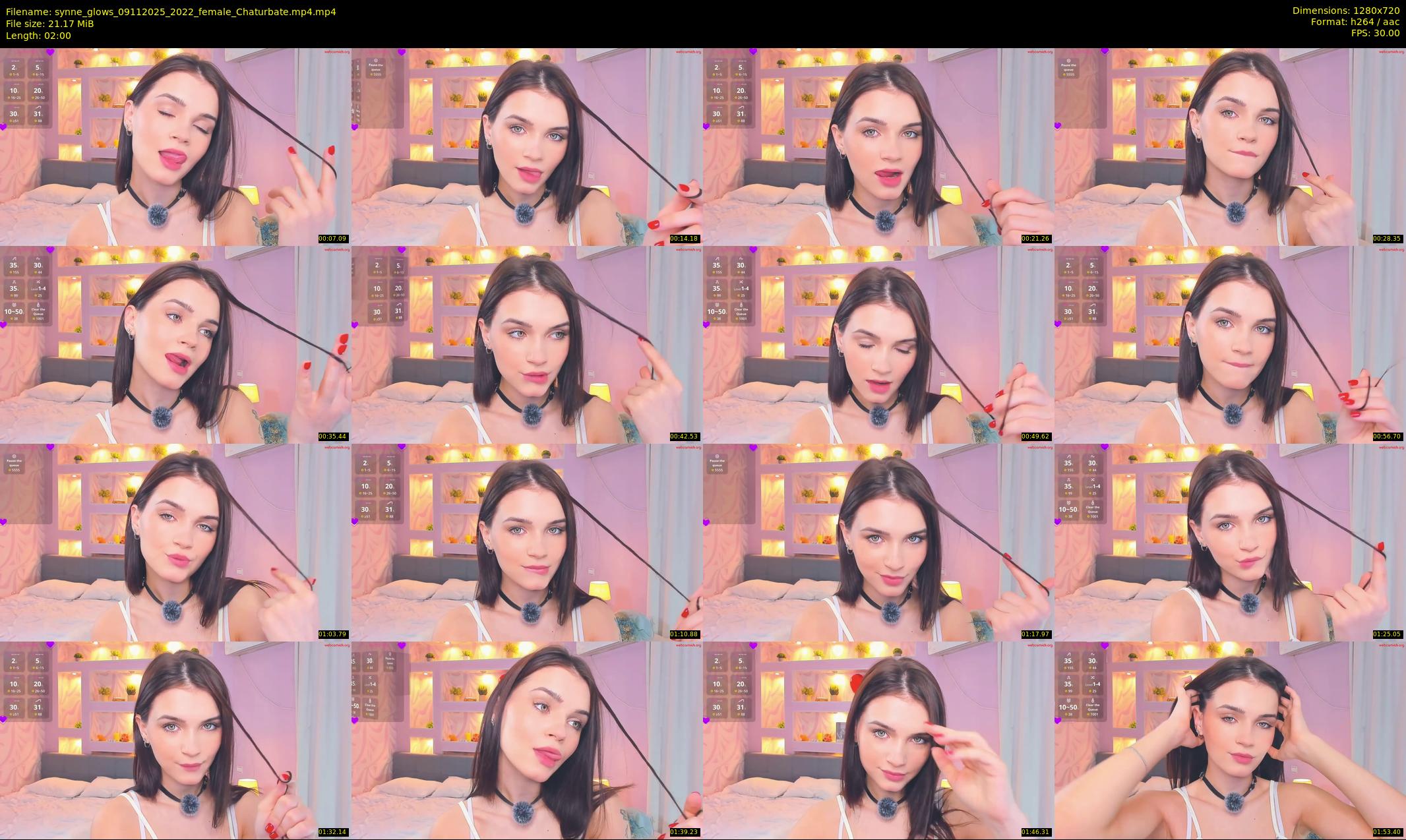 synne_glows — 2 minute Chaturbate female cam show recording, 720p, Nov 9, 2025