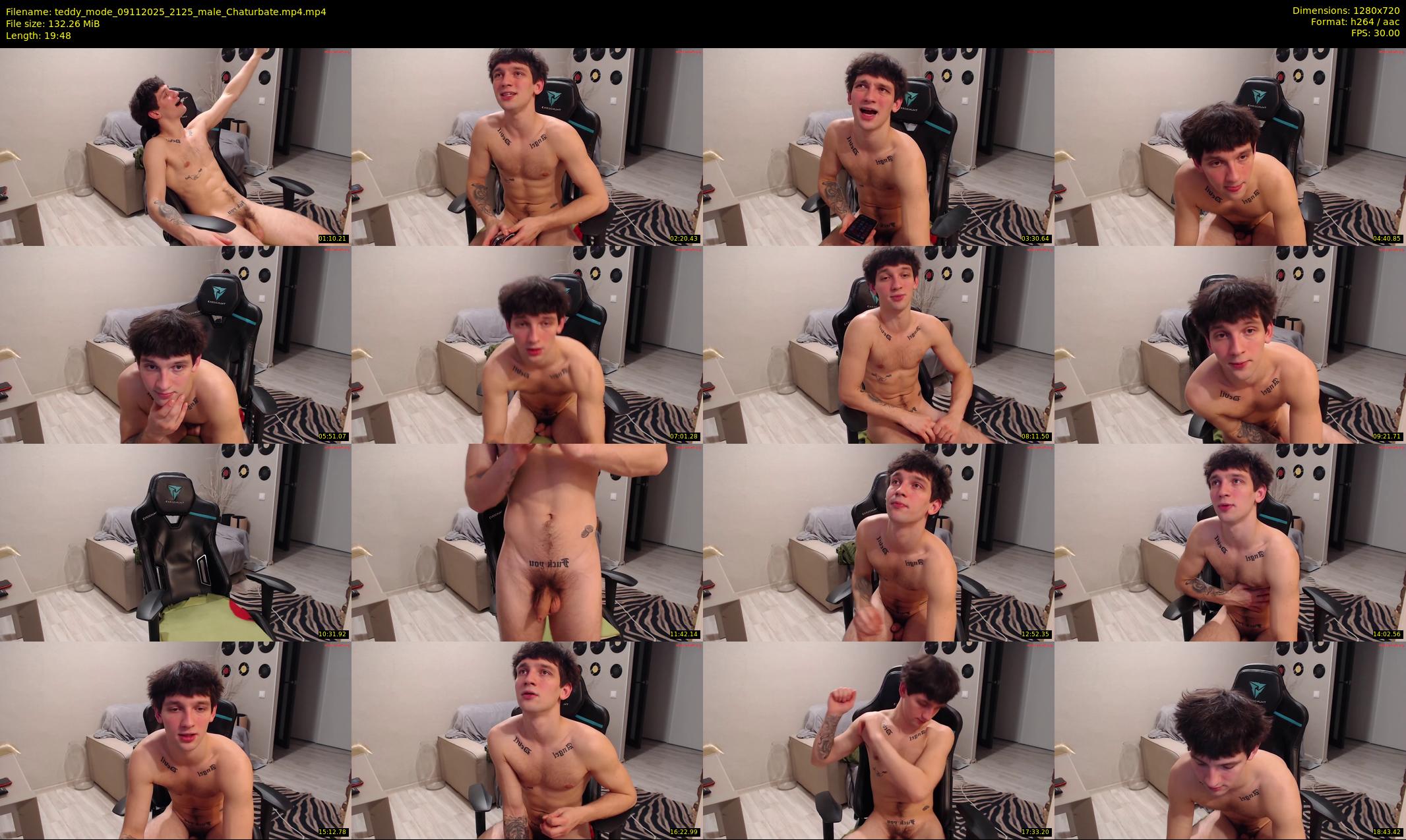 teddy_mode — 20 minute Chaturbate couple cam show recording, 720p, Nov 9, 2025
