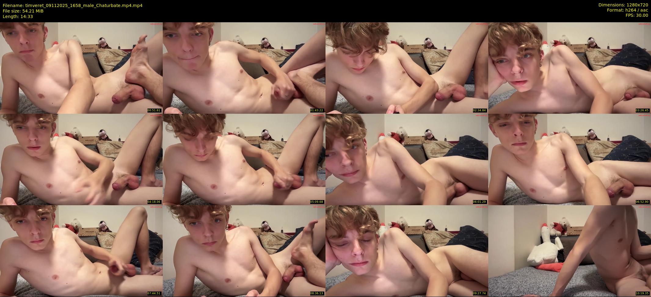 timveret — 15 minute Chaturbate male cam show recording, 720p, Nov 9, 2025