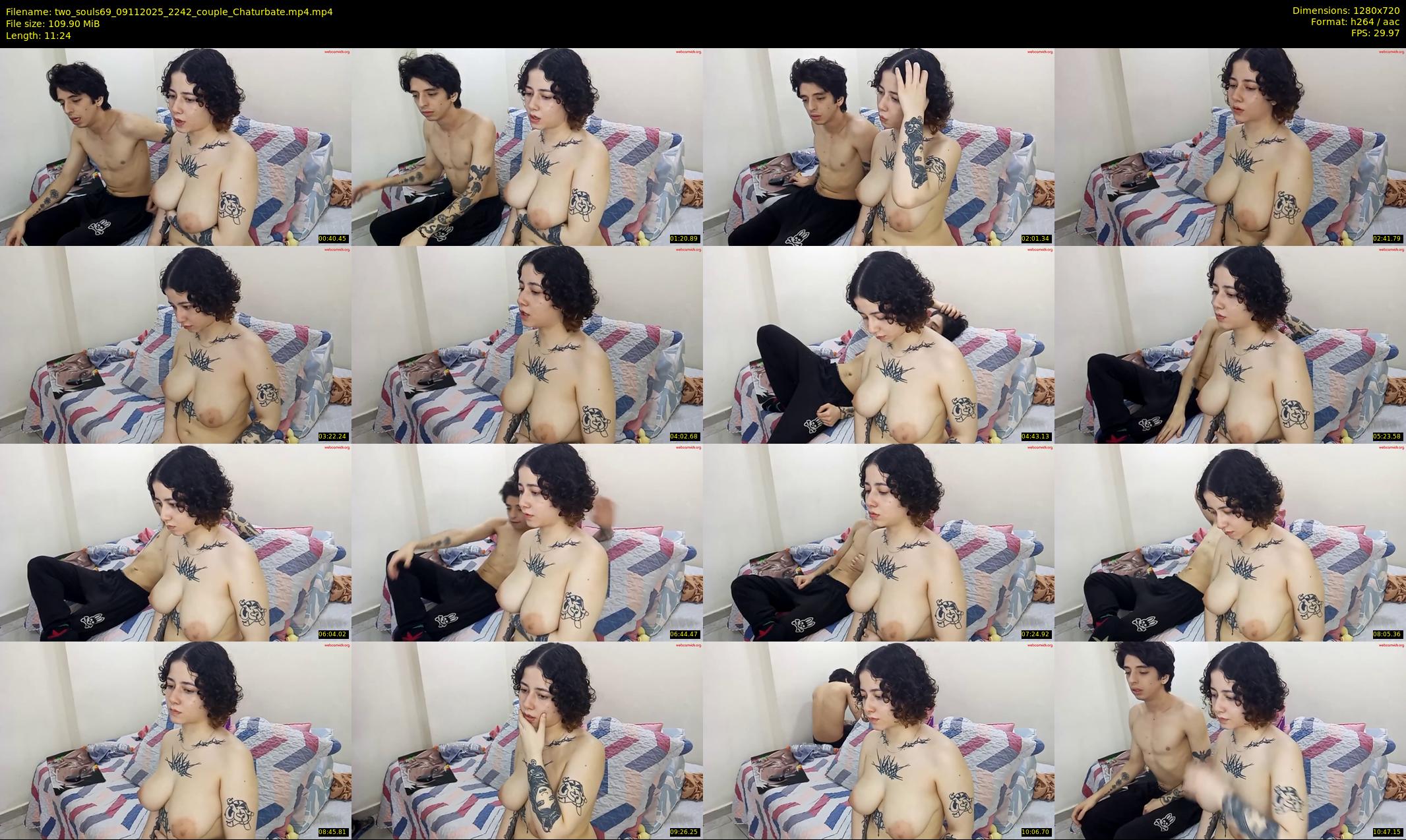 two_souls69 — 12 minute Chaturbate couple cam show recording, 720p, Nov 9, 2025