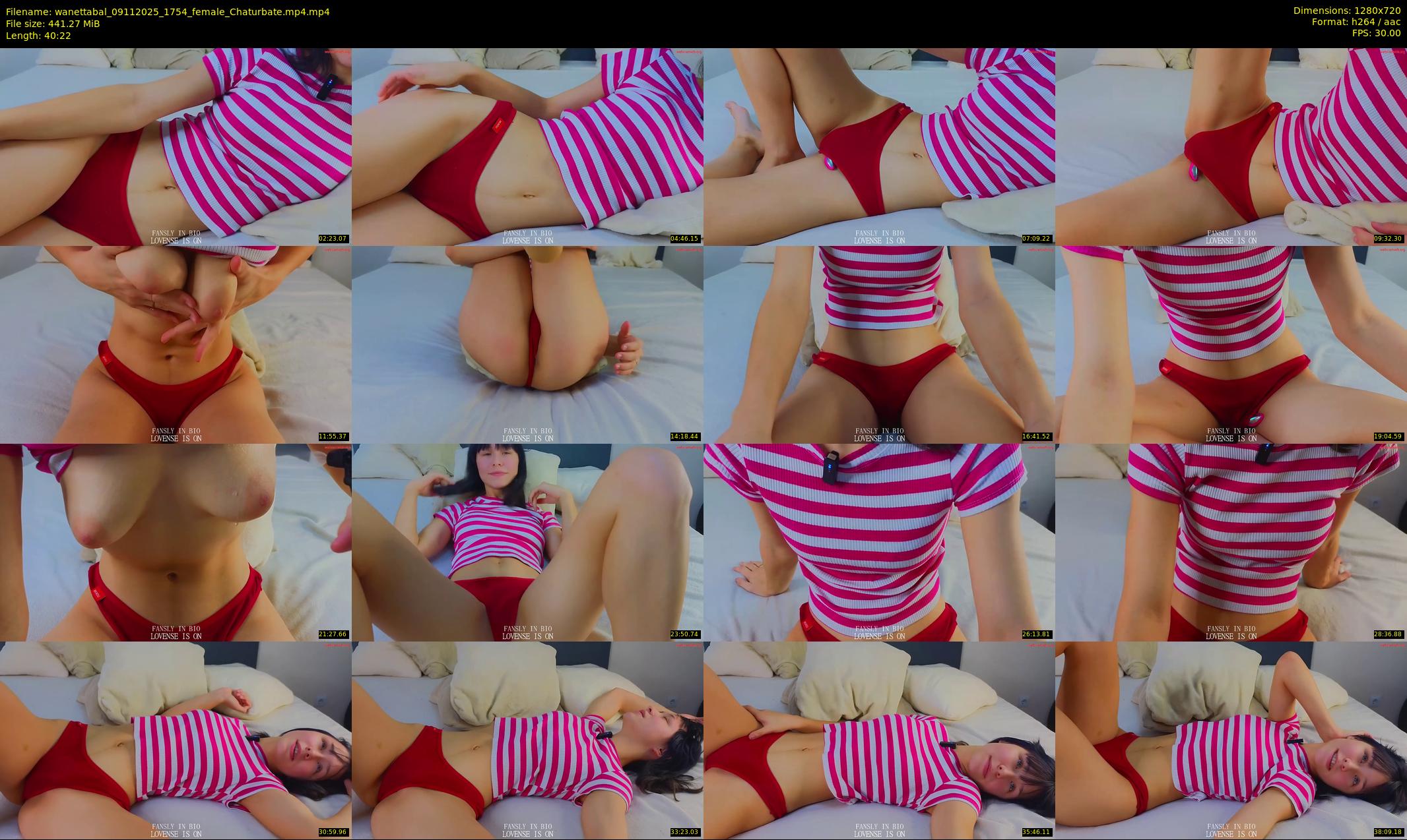wanettabal — 41 minute Chaturbate female cam show recording, 720p, Nov 9, 2025