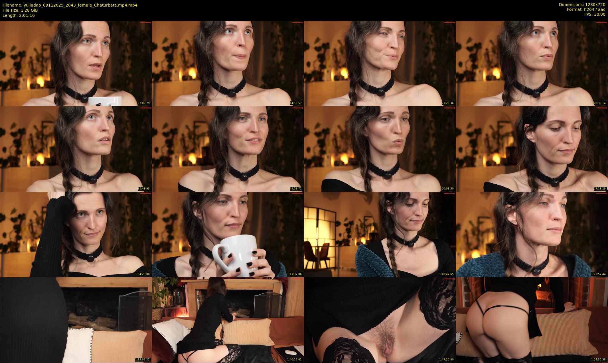 yulladao — 122 minute Chaturbate female cam show recording, 720p, Nov 9, 2025