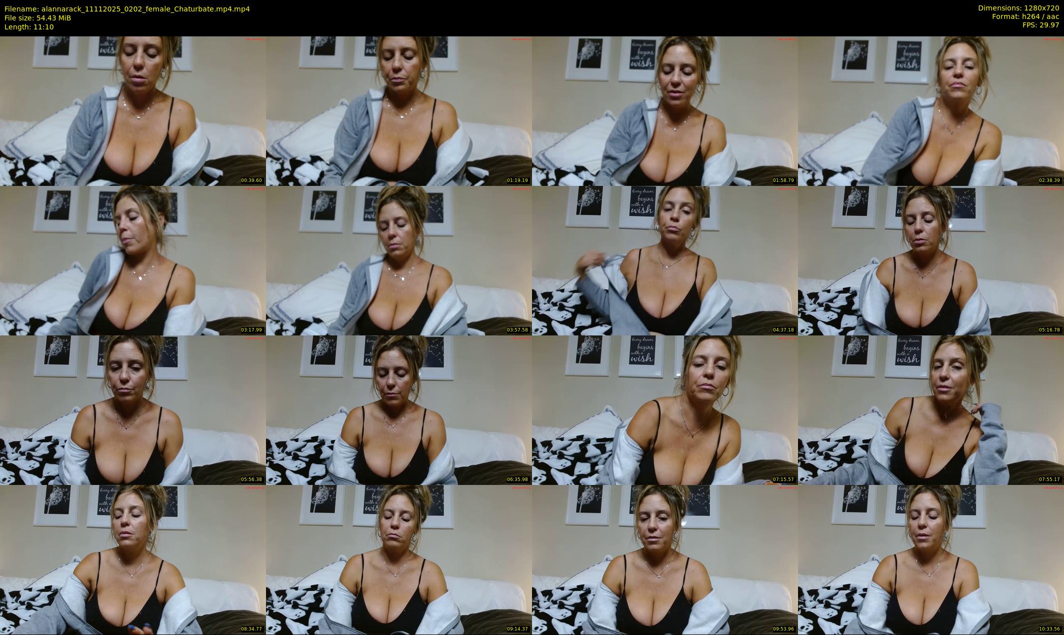 alannarack — 12 minute Chaturbate female cam show recording, 720p, Nov 11, 2025