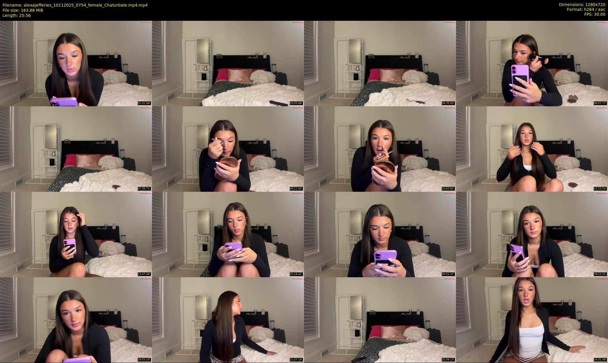 alexajefferies — 26 minute Chaturbate female cam show recording, 720p, Nov 10, 2025