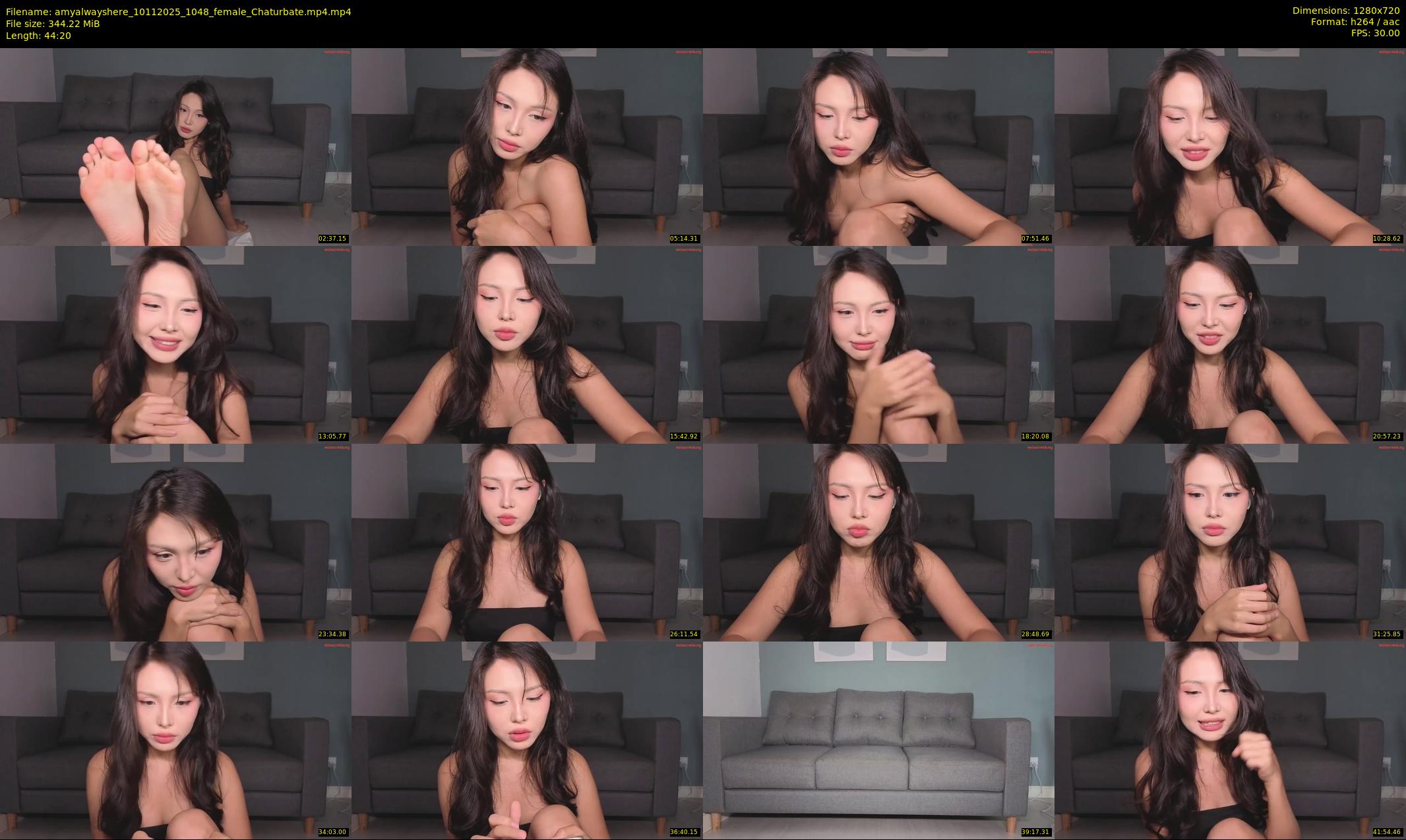 amyalwayshere — 45 minute Chaturbate female cam show recording, 720p, Nov 10, 2025