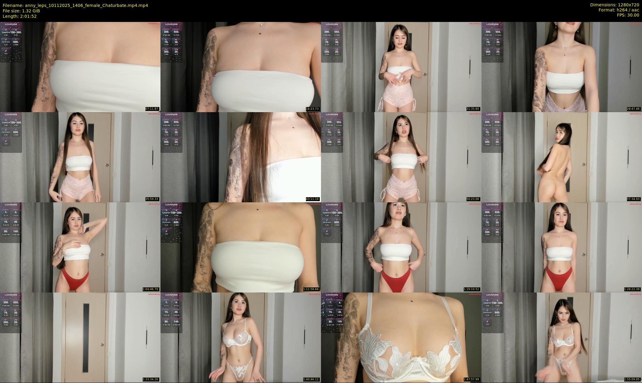 anny_leps — 122 minute Chaturbate female cam show recording, 720p, Nov 10, 2025