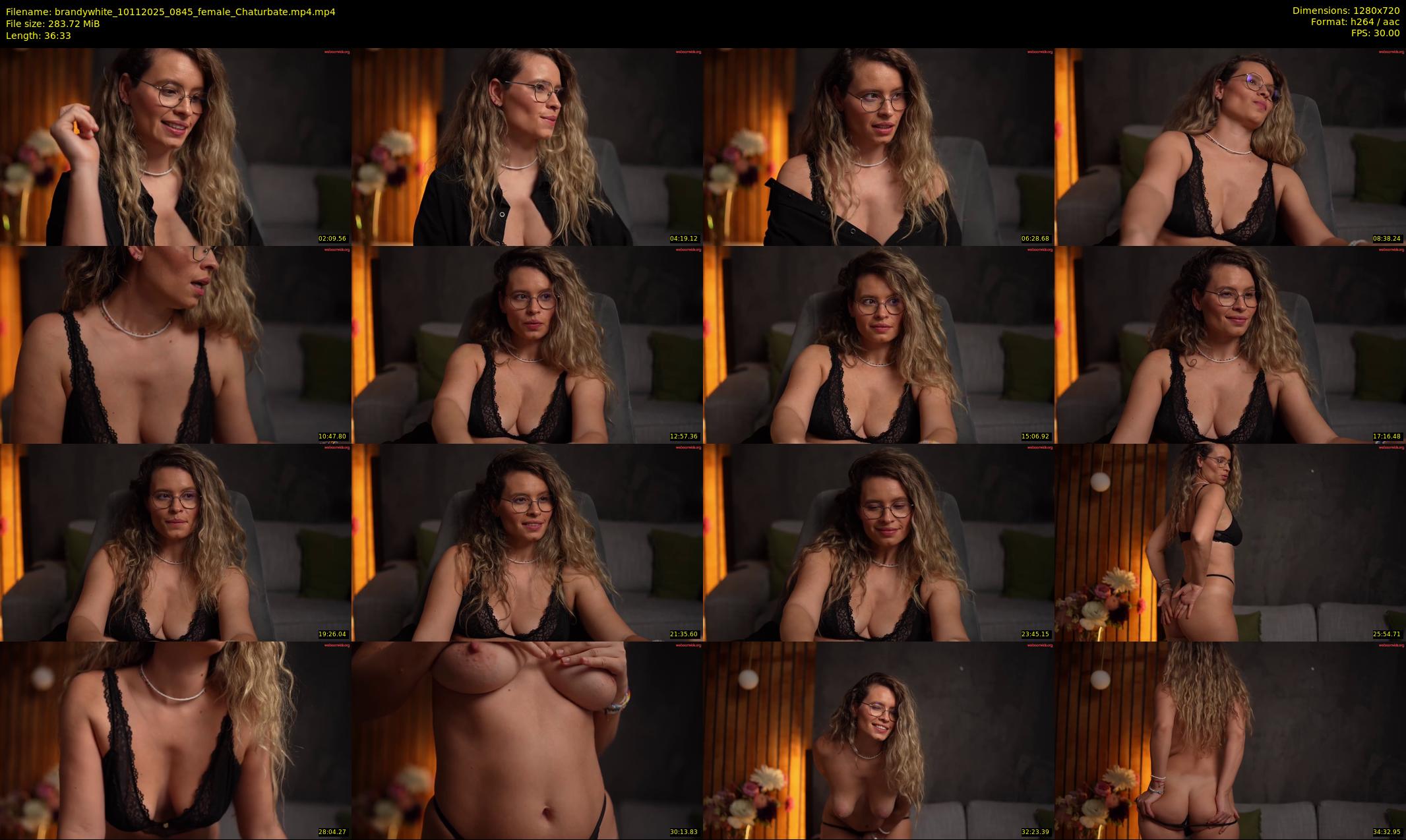 brandywhite — 37 minute Chaturbate female cam show recording, 720p, Nov 10, 2025