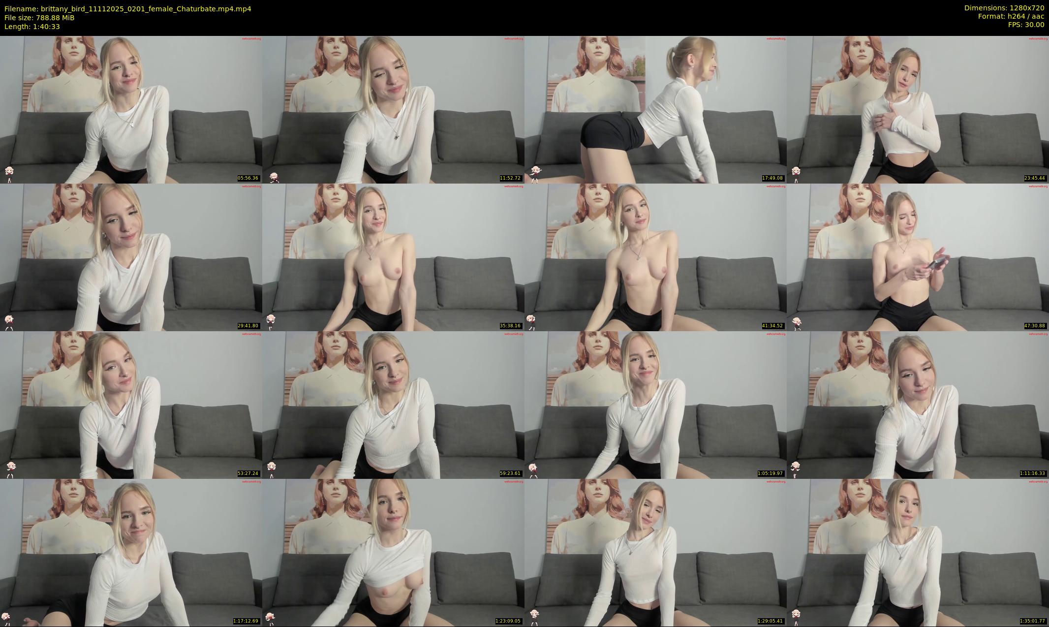 brittany_bird — 101 minute Chaturbate female cam show recording, 720p, Nov 11, 2025
