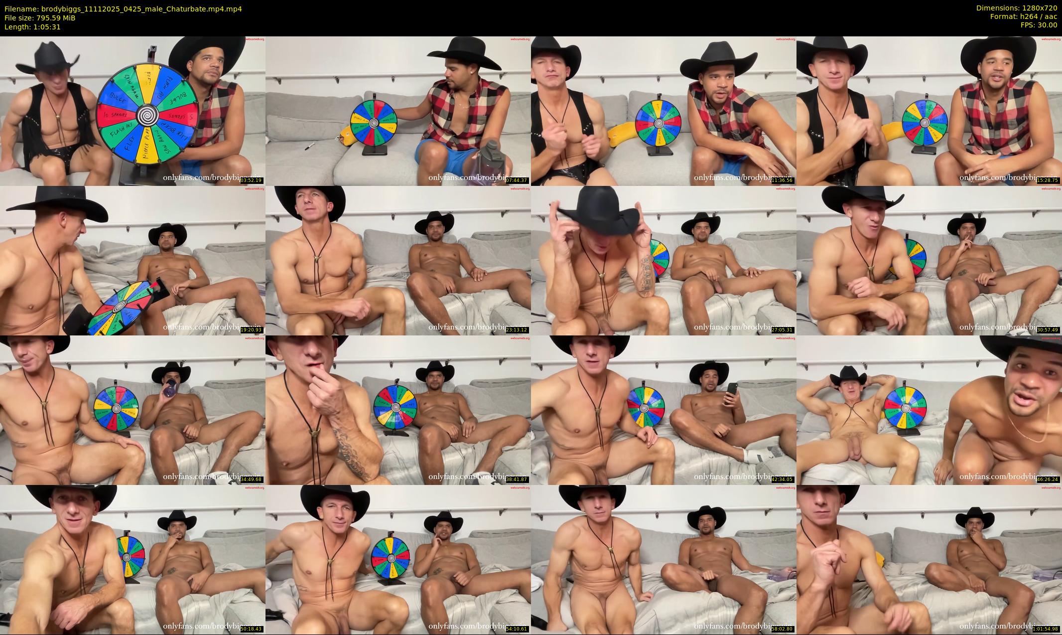 brodybiggs — 66 minute Chaturbate male cam show recording, 720p, Nov 11, 2025