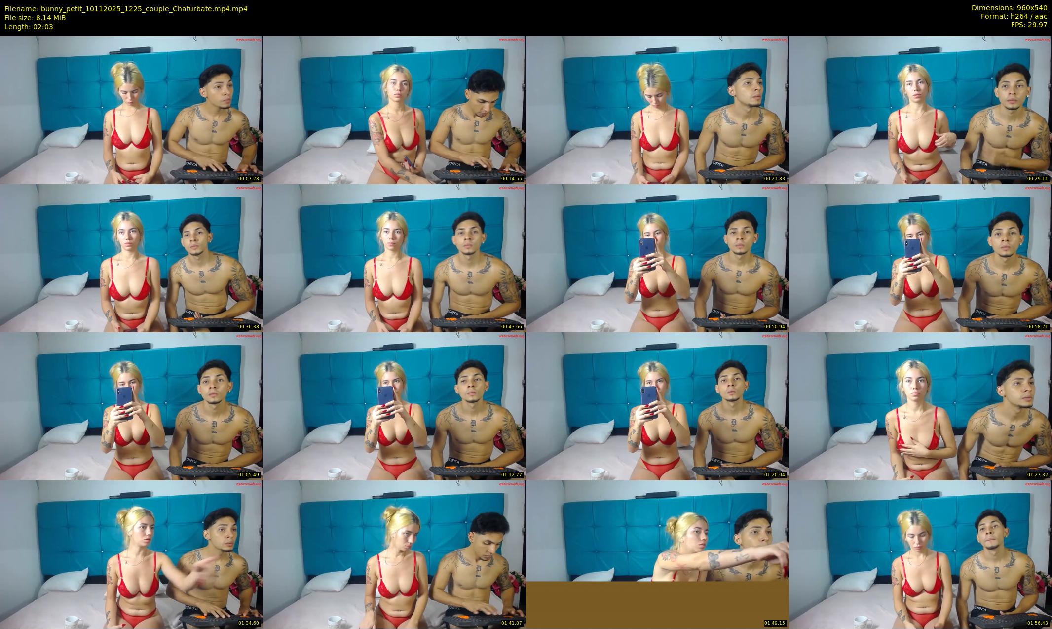 bunny_petit — 3 minute Chaturbate couple cam show recording, 480p, Nov 10, 2025