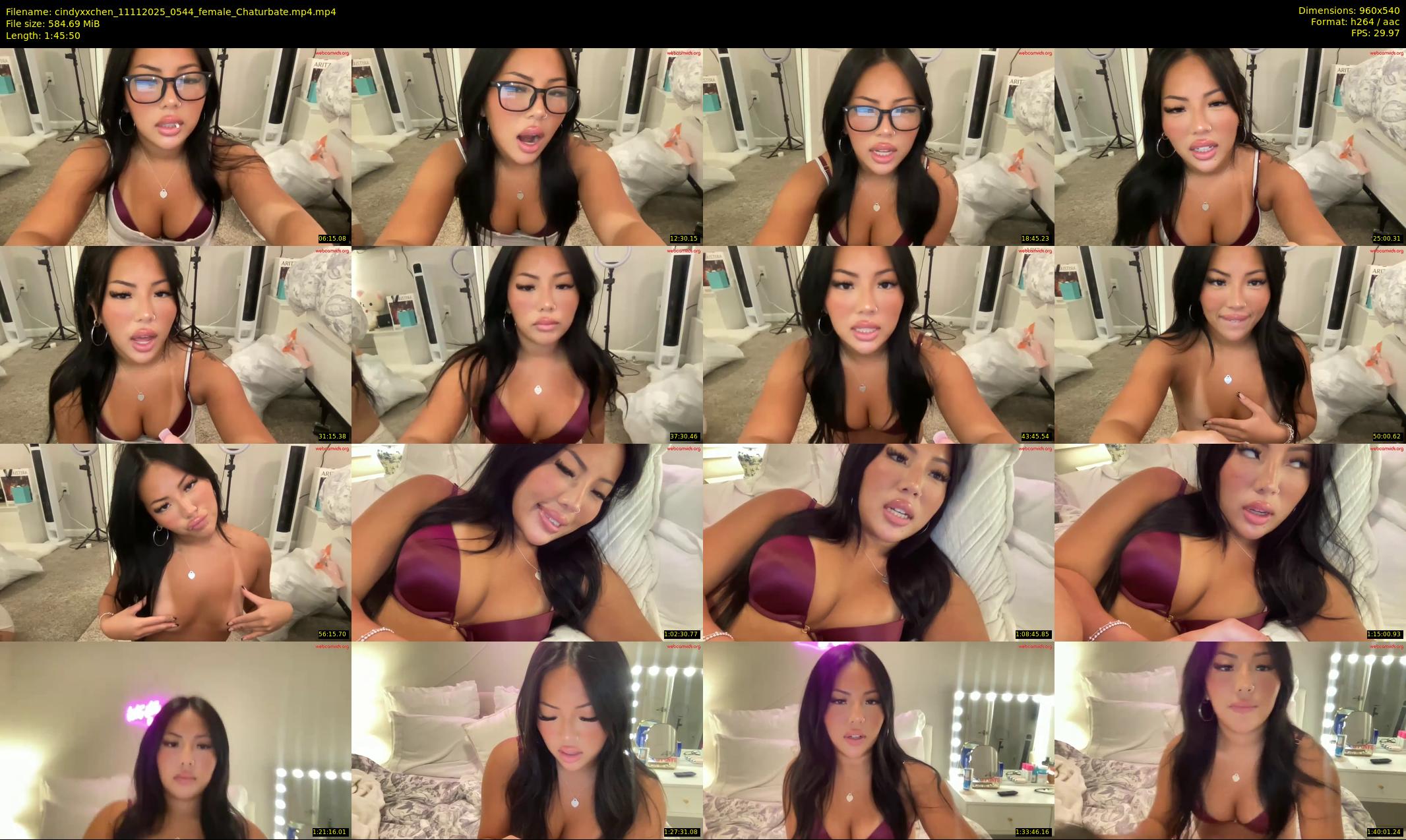 cindyxxchen — 106 minute Chaturbate female cam show recording, 480p, Nov 11, 2025