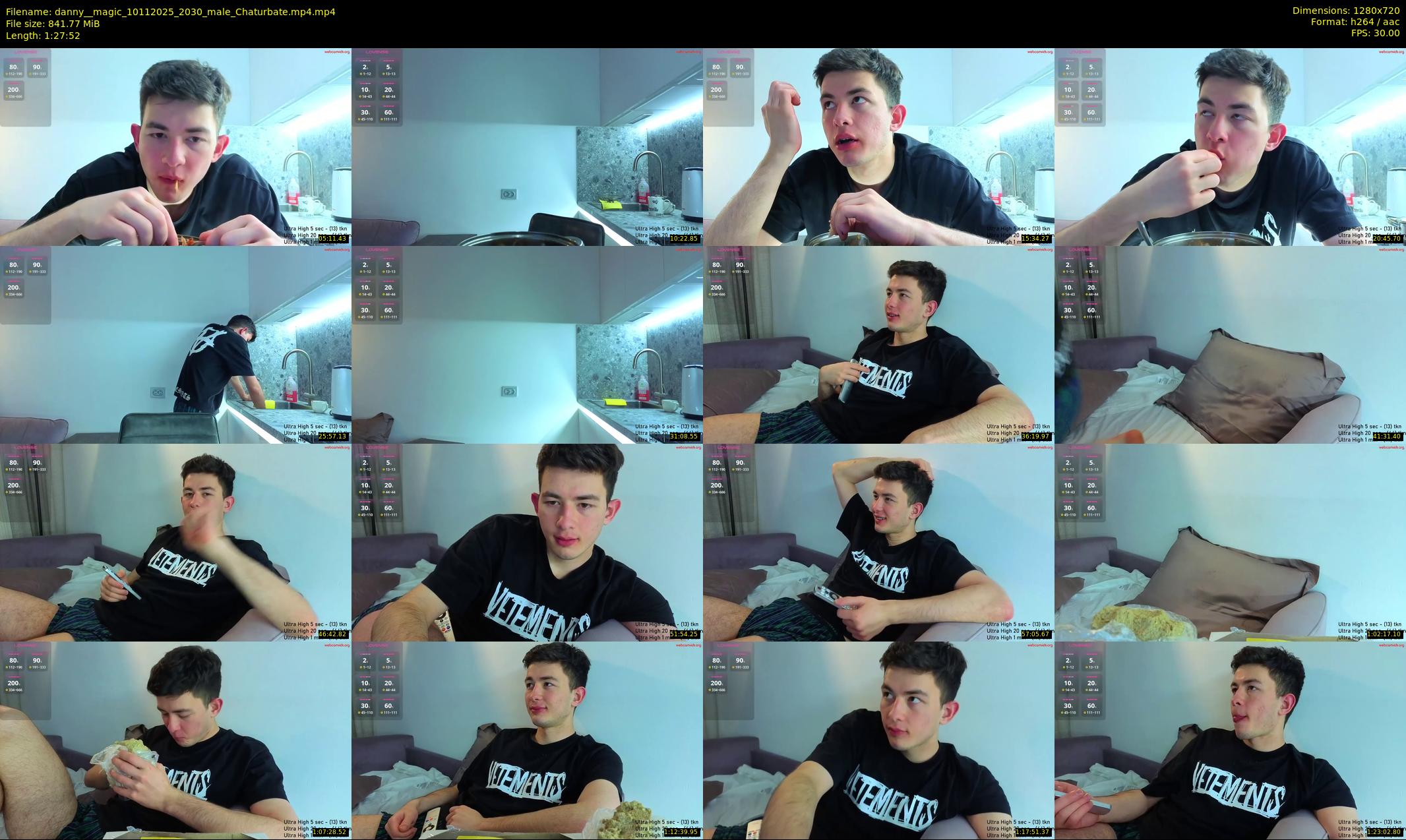 danny__magic — 88 minute Chaturbate male cam show recording, 720p, Nov 10, 2025
