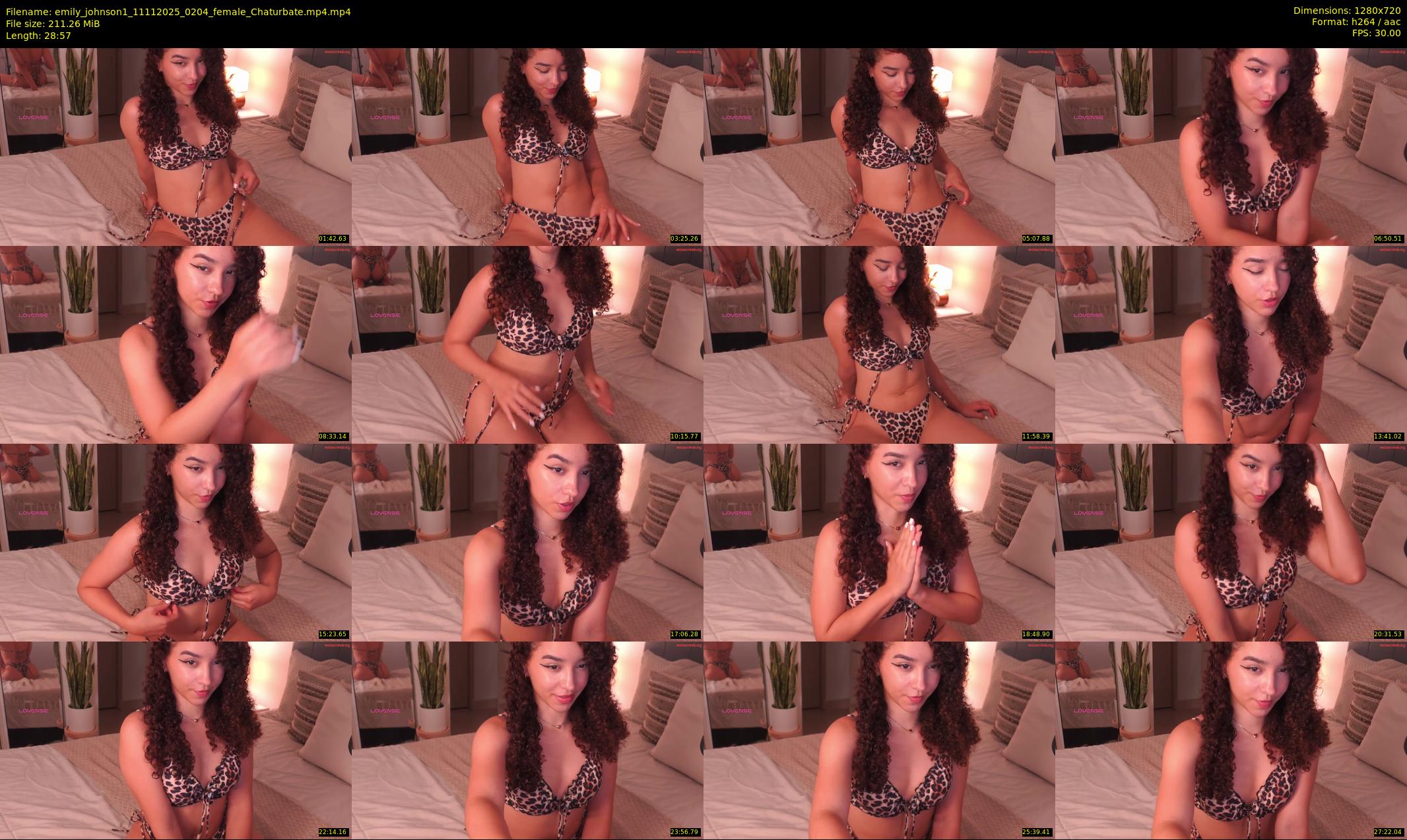 emily_johnson1 — 29 minute Chaturbate female cam show recording, 720p, Nov 11, 2025