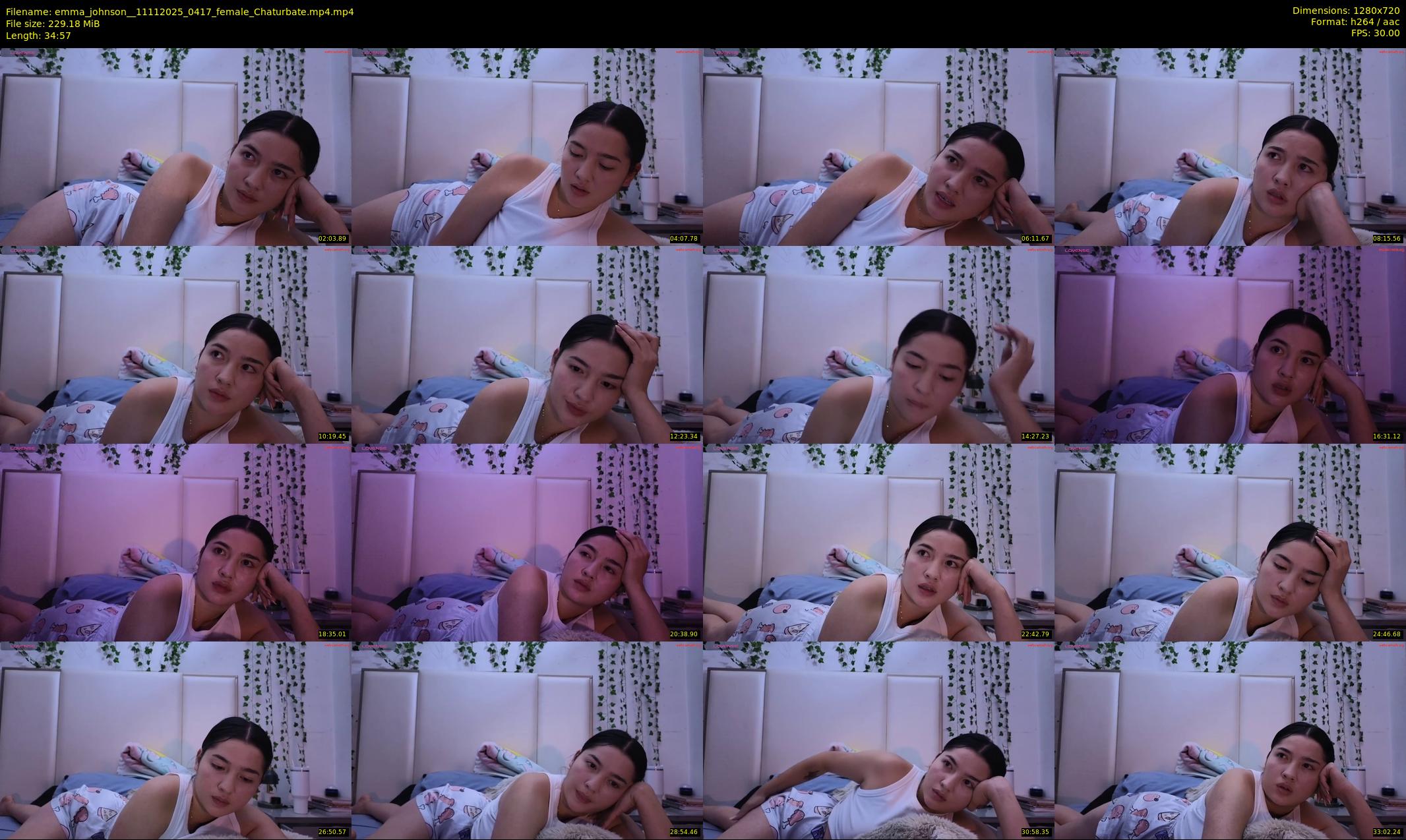 emma_johnson_ — 35 minute Chaturbate female cam show recording, 720p, Nov 11, 2025