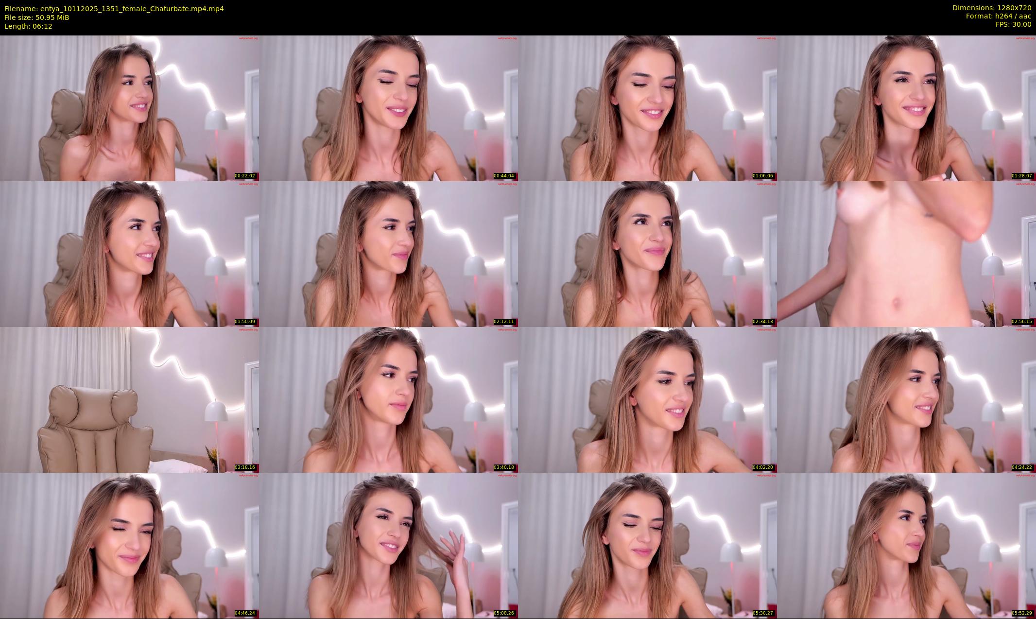 entya — 7 minute Chaturbate female cam show recording, 720p, Nov 10, 2025