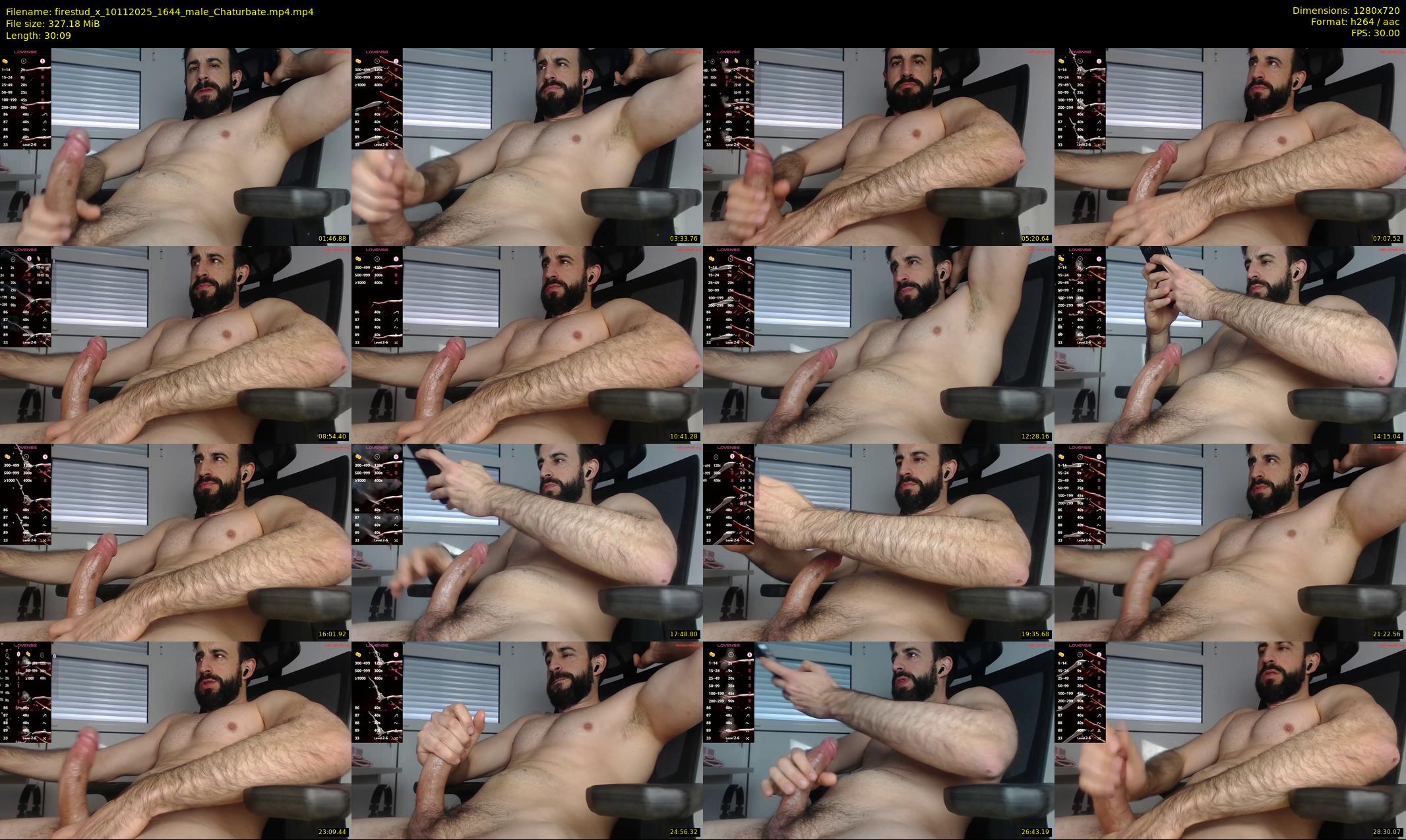 firestud_x — 31 minute Chaturbate male cam show recording, 720p, Nov 10, 2025