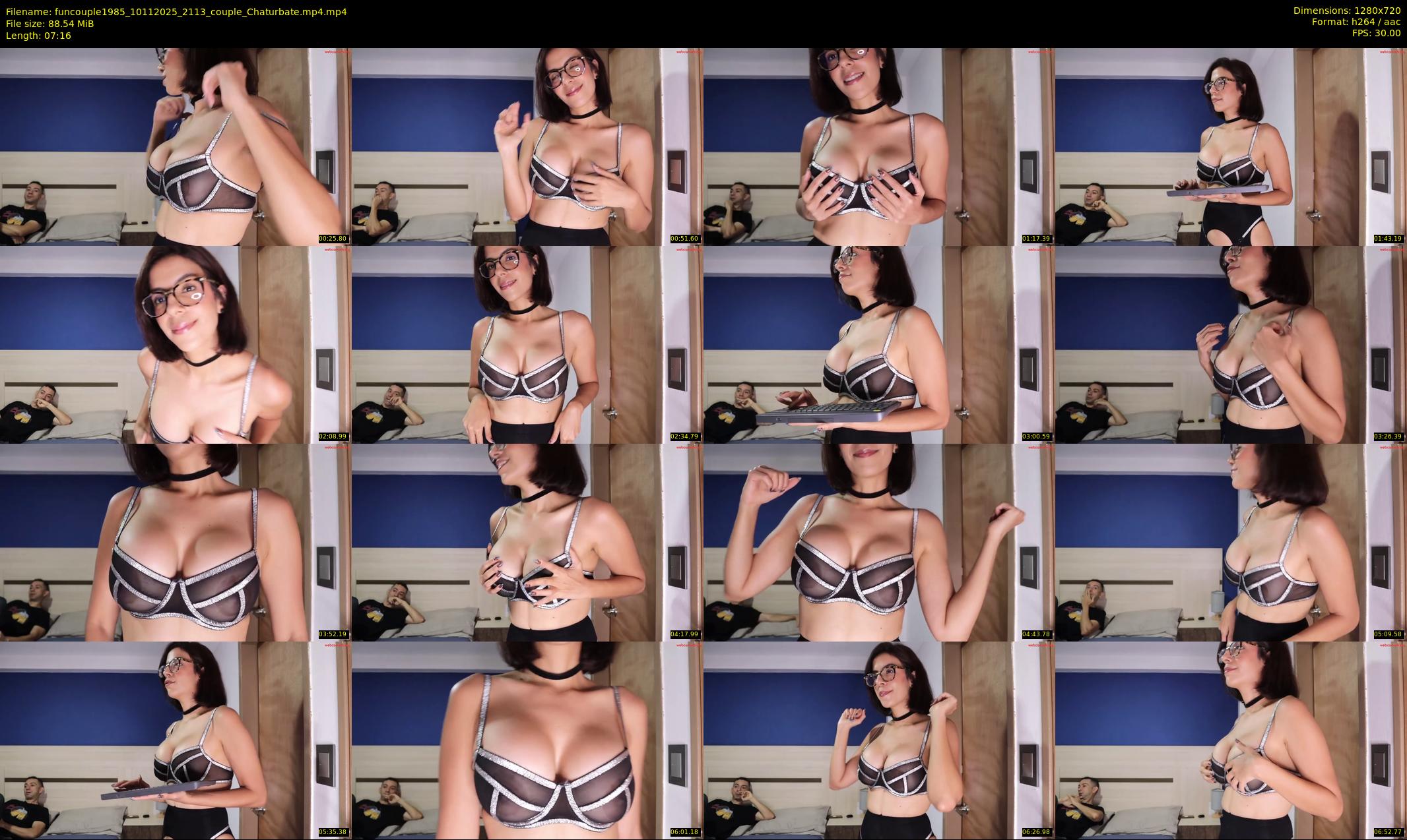 funcouple1985 — 8 minute Chaturbate couple cam show recording, 720p, Nov 10, 2025