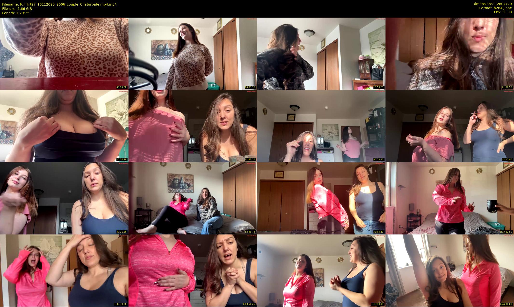 funflirt97 — 90 minute Chaturbate female cam show recording, 720p, Nov 10, 2025