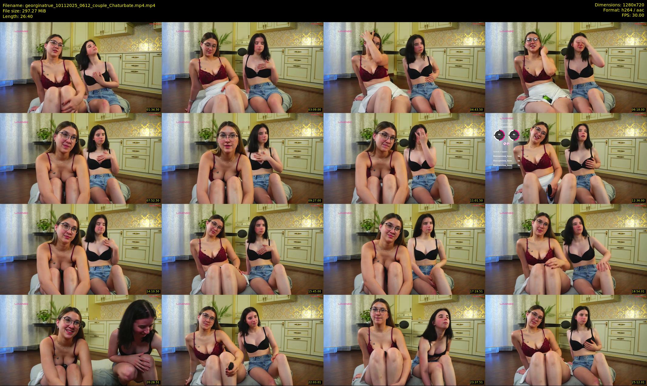 georginatrue — 27 minute Chaturbate female cam show recording, 720p, Nov 10, 2025