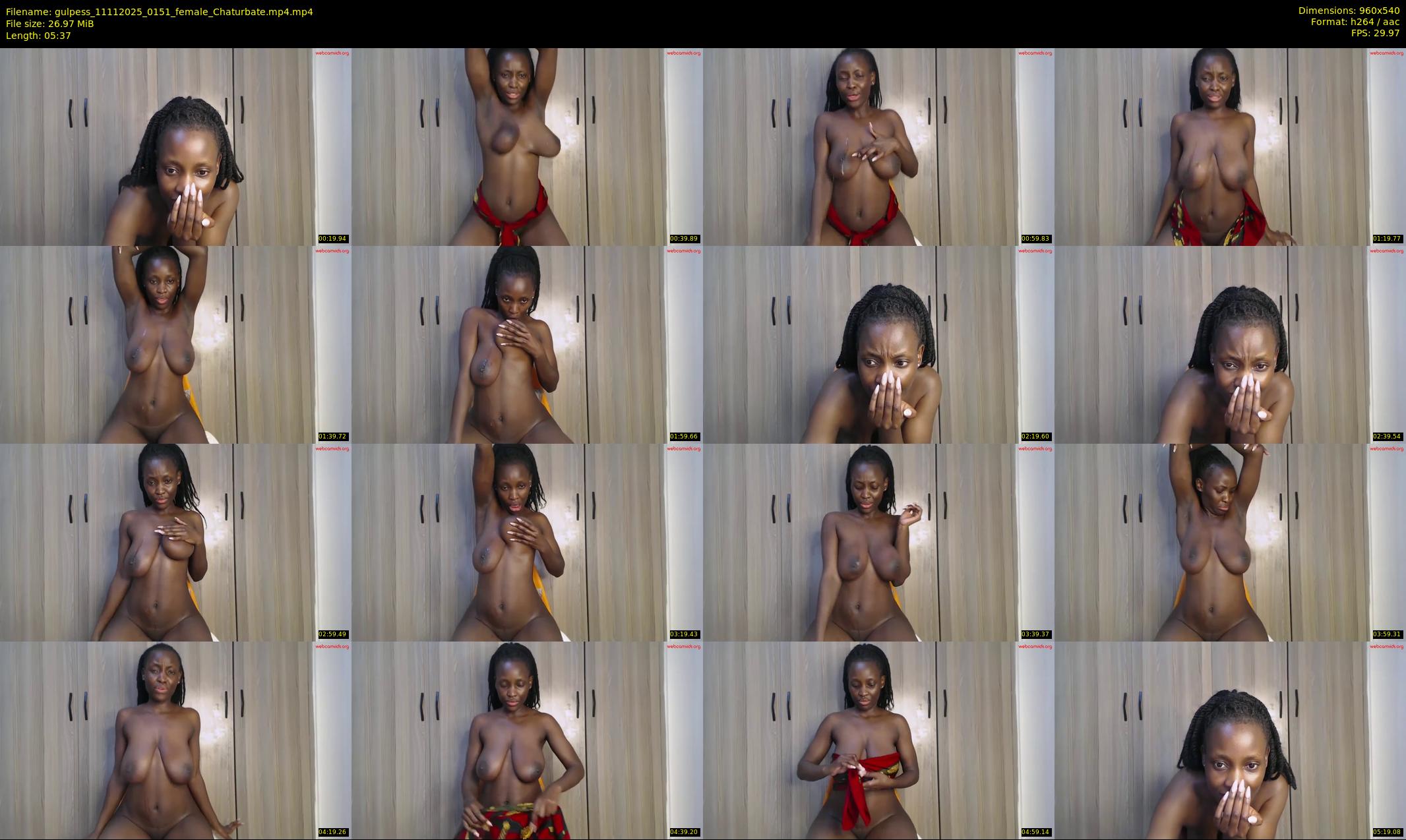 gulpess — 6 minute Chaturbate female cam show recording, 480p, Nov 11, 2025