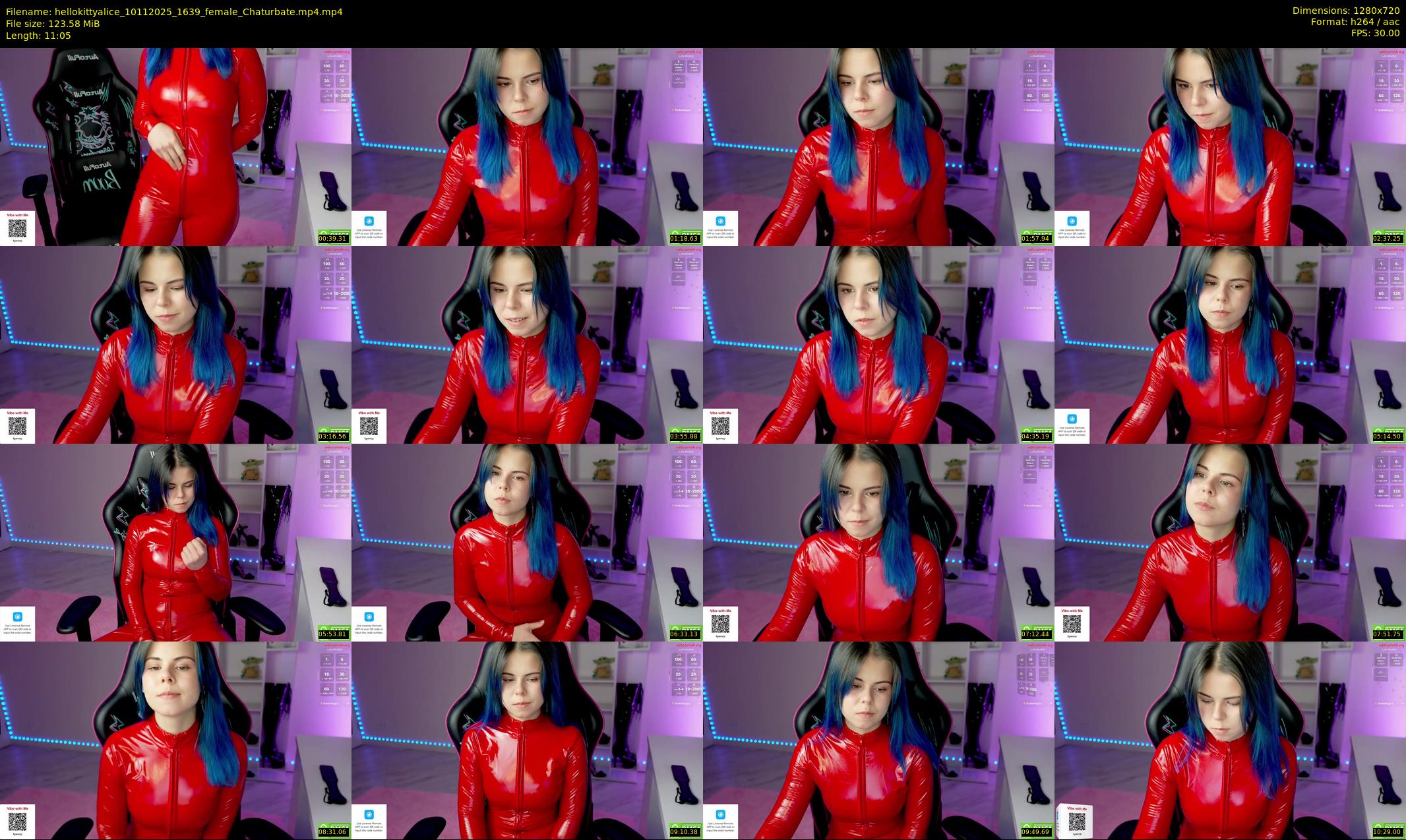 hellokittyalice — 12 minute Chaturbate female cam show recording, 720p, Nov 10, 2025