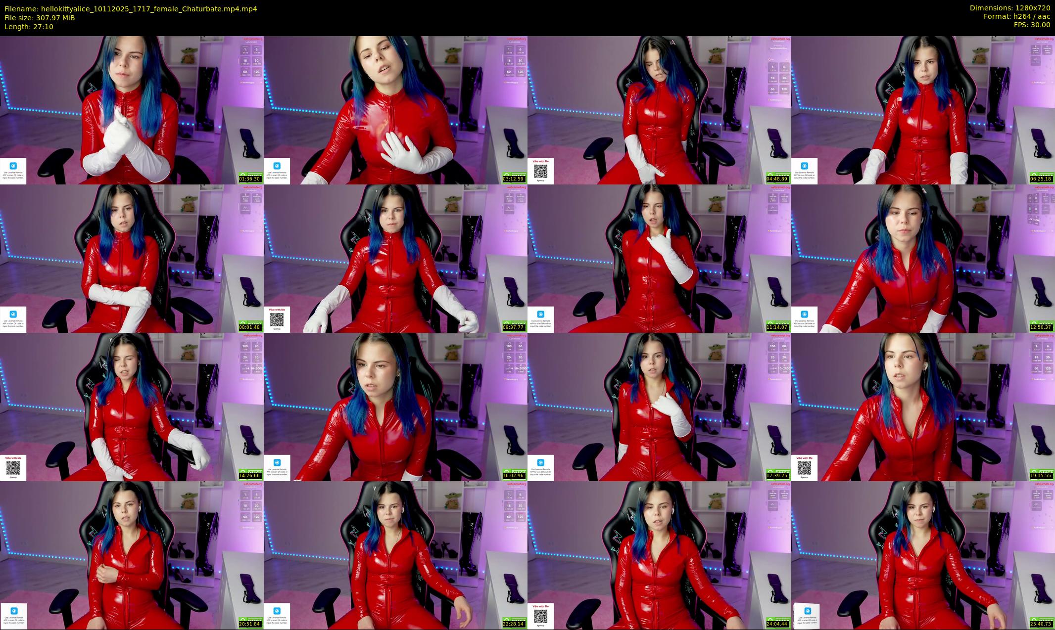 hellokittyalice — 28 minute Chaturbate female cam show recording, 720p, Nov 10, 2025