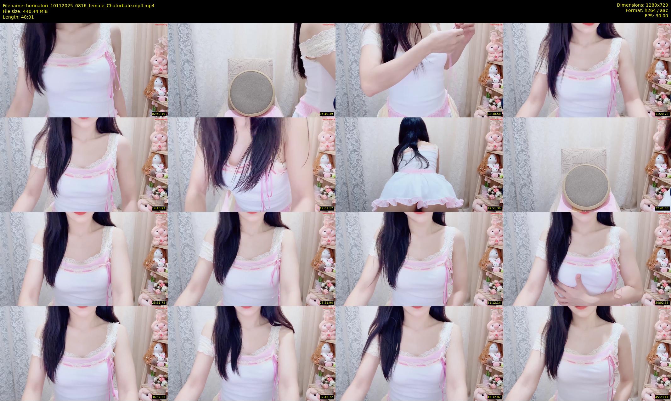 horinatori — 49 minute Chaturbate female cam show recording, 720p, Nov 10, 2025