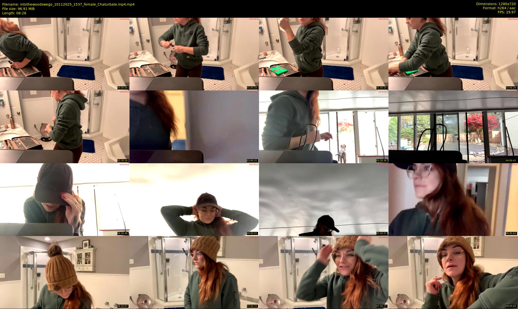 intothewoodswego — 9 minute Chaturbate female cam show recording, 720p, Nov 10, 2025