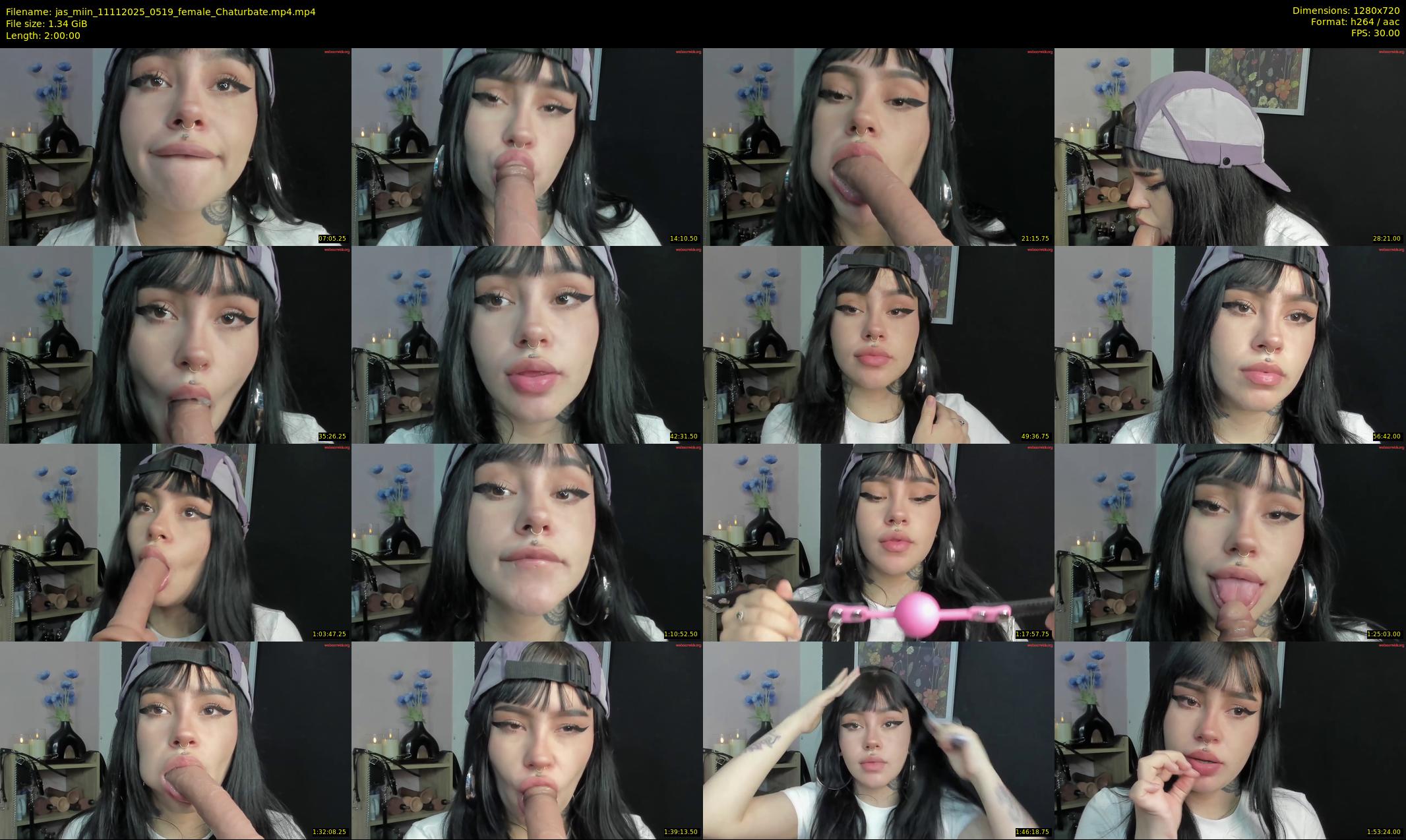 jas_miin — 120 minute Chaturbate female cam show recording, 720p, Nov 11, 2025