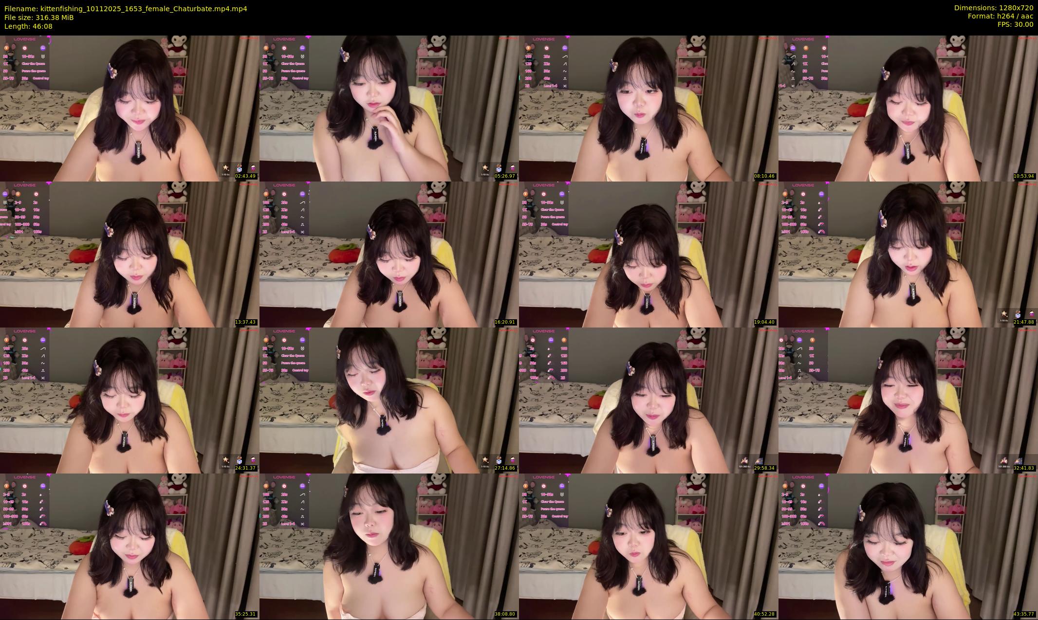 kittenfishing — 47 minute Chaturbate female cam show recording, 720p, Nov 10, 2025