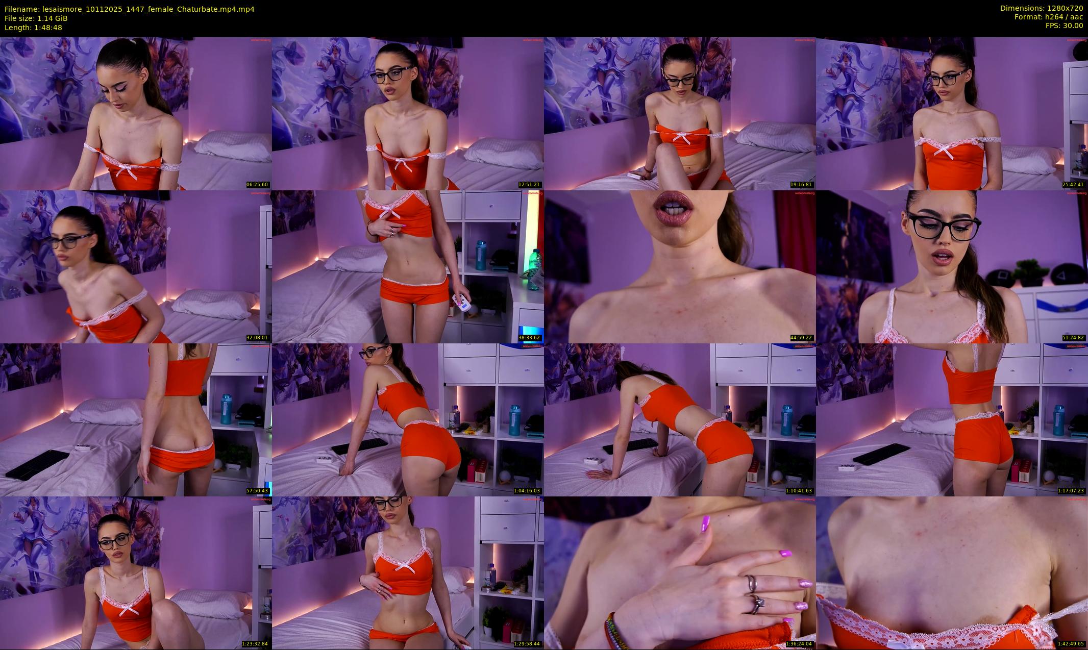 lesaismore — 109 minute Chaturbate female cam show recording, 720p, Nov 10, 2025