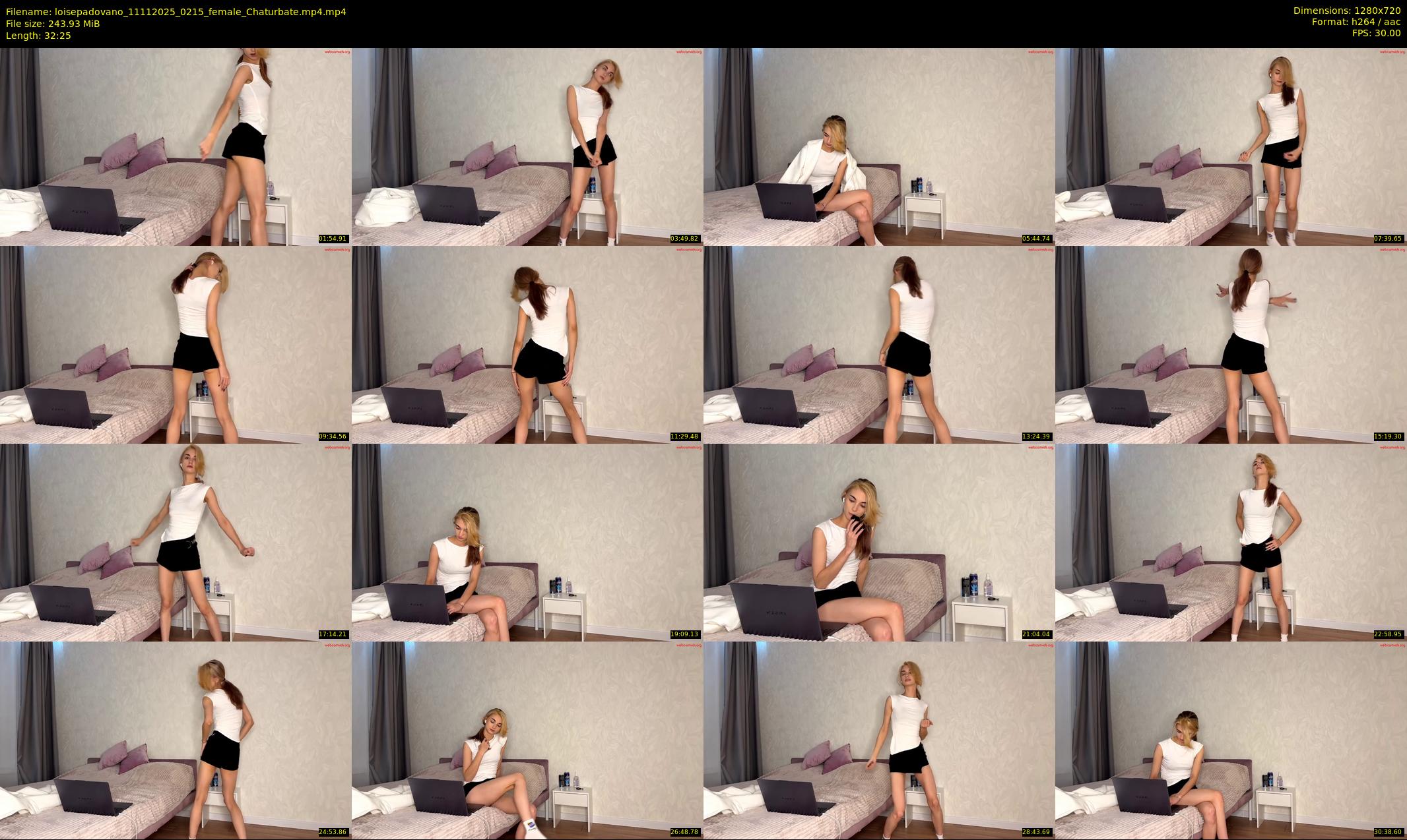 loisepadovano — 33 minute Chaturbate female cam show recording, 720p, Nov 11, 2025