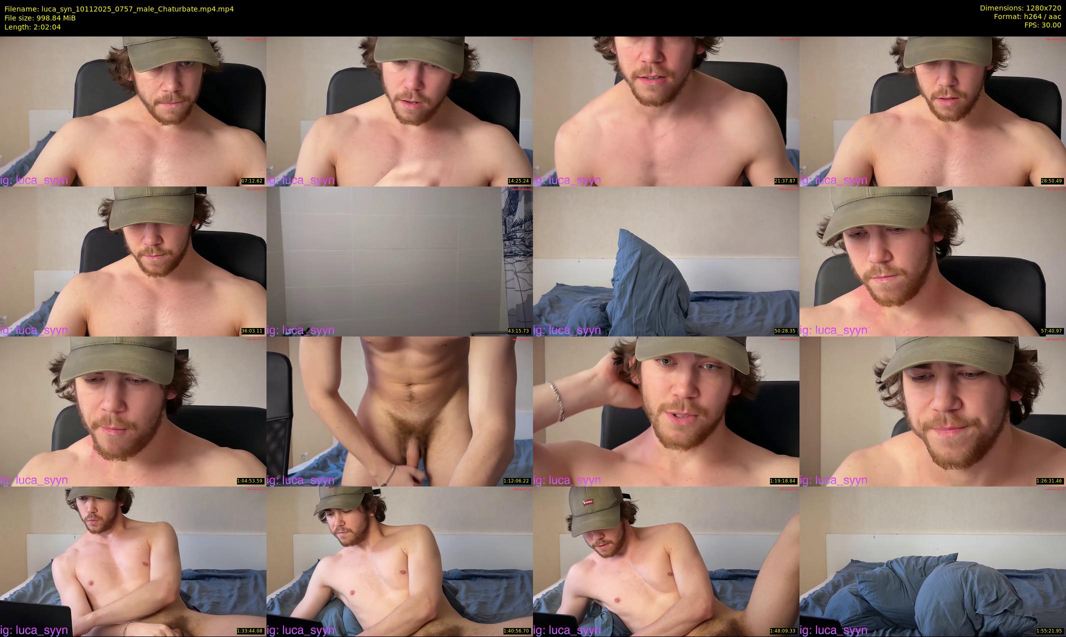 luca_syn — 123 minute Chaturbate male cam show recording, 720p, Nov 10, 2025