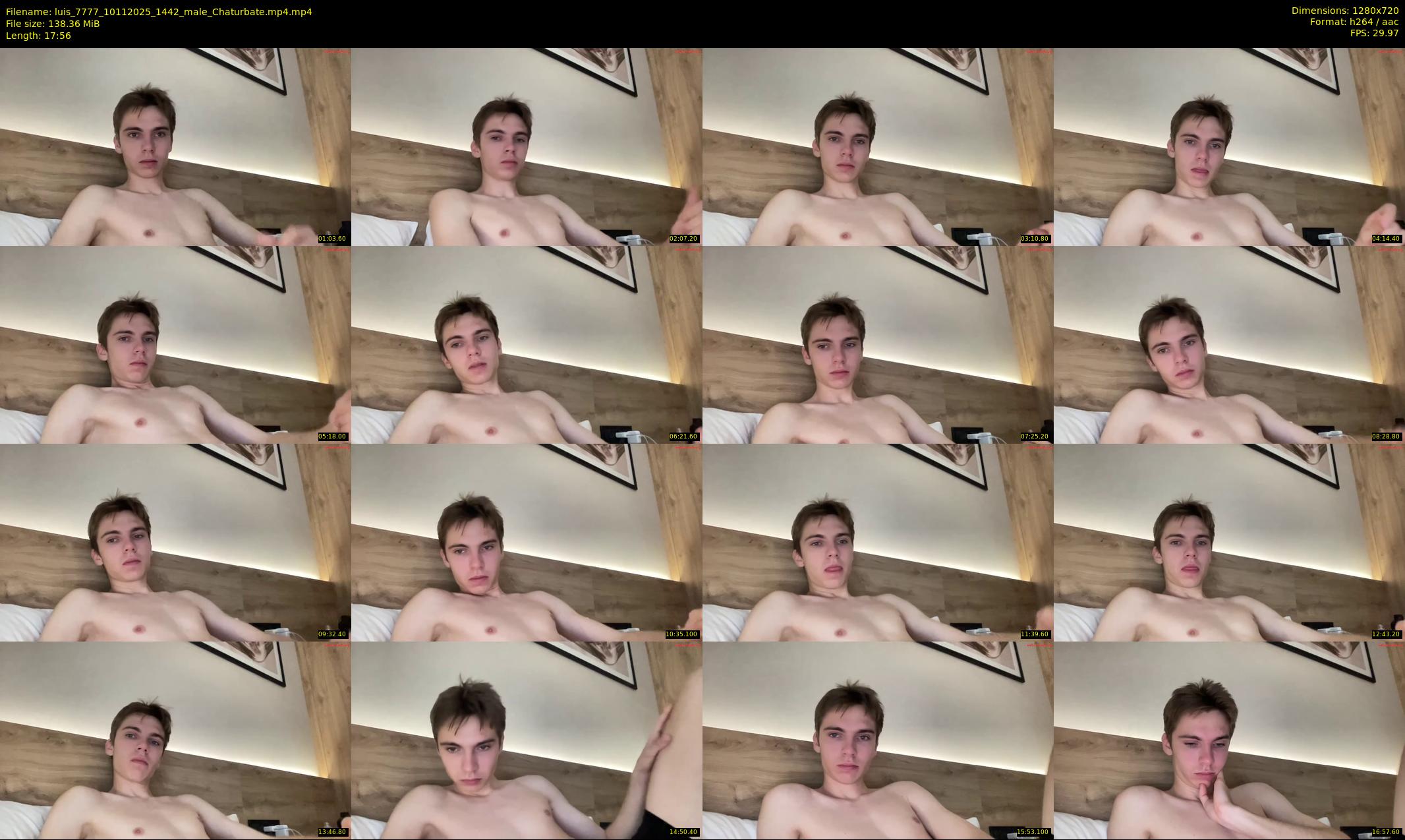 luis_7777 — 18 minute Chaturbate male cam show recording, 720p, Nov 10, 2025