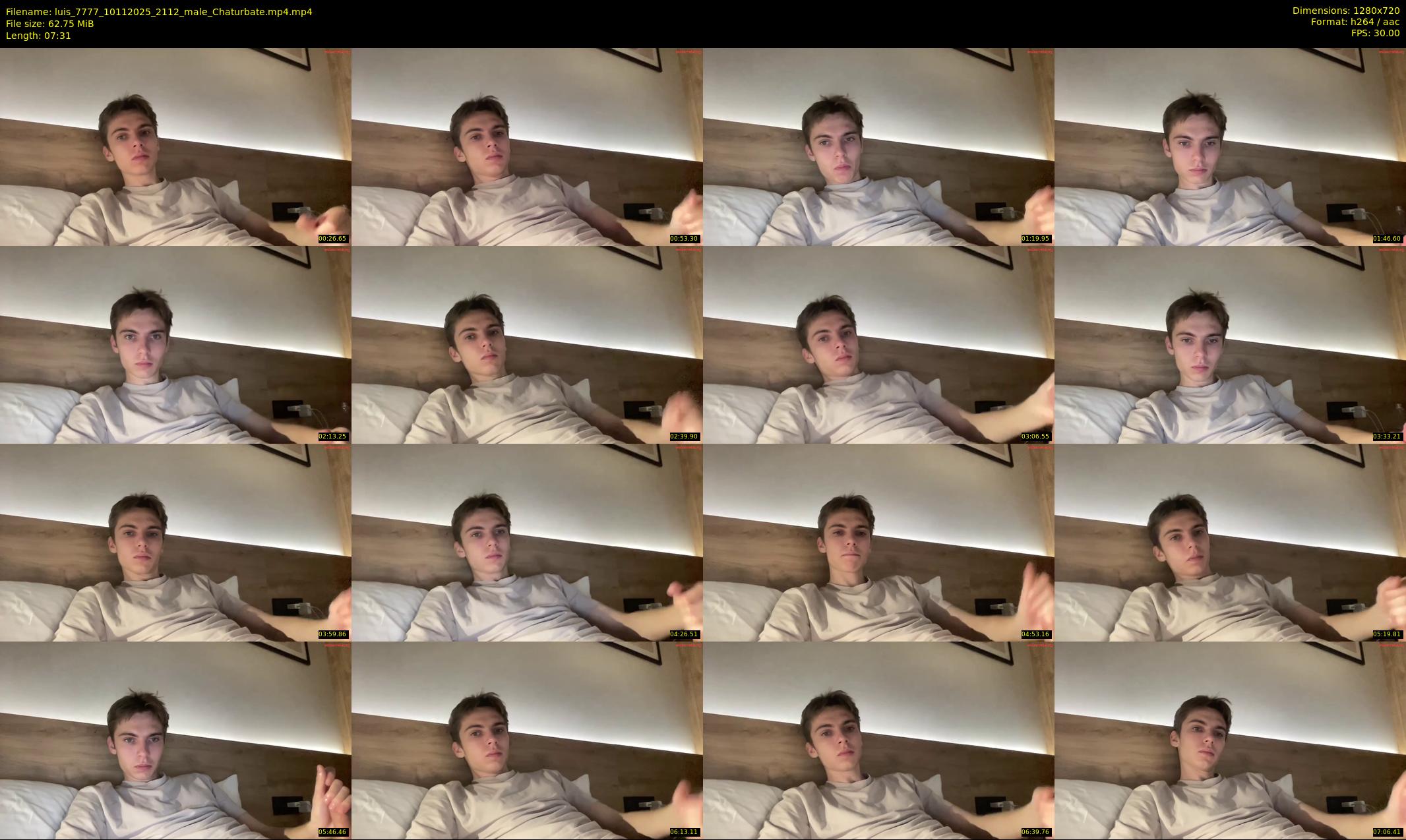 luis_7777 — 8 minute Chaturbate male cam show recording, 720p, Nov 10, 2025
