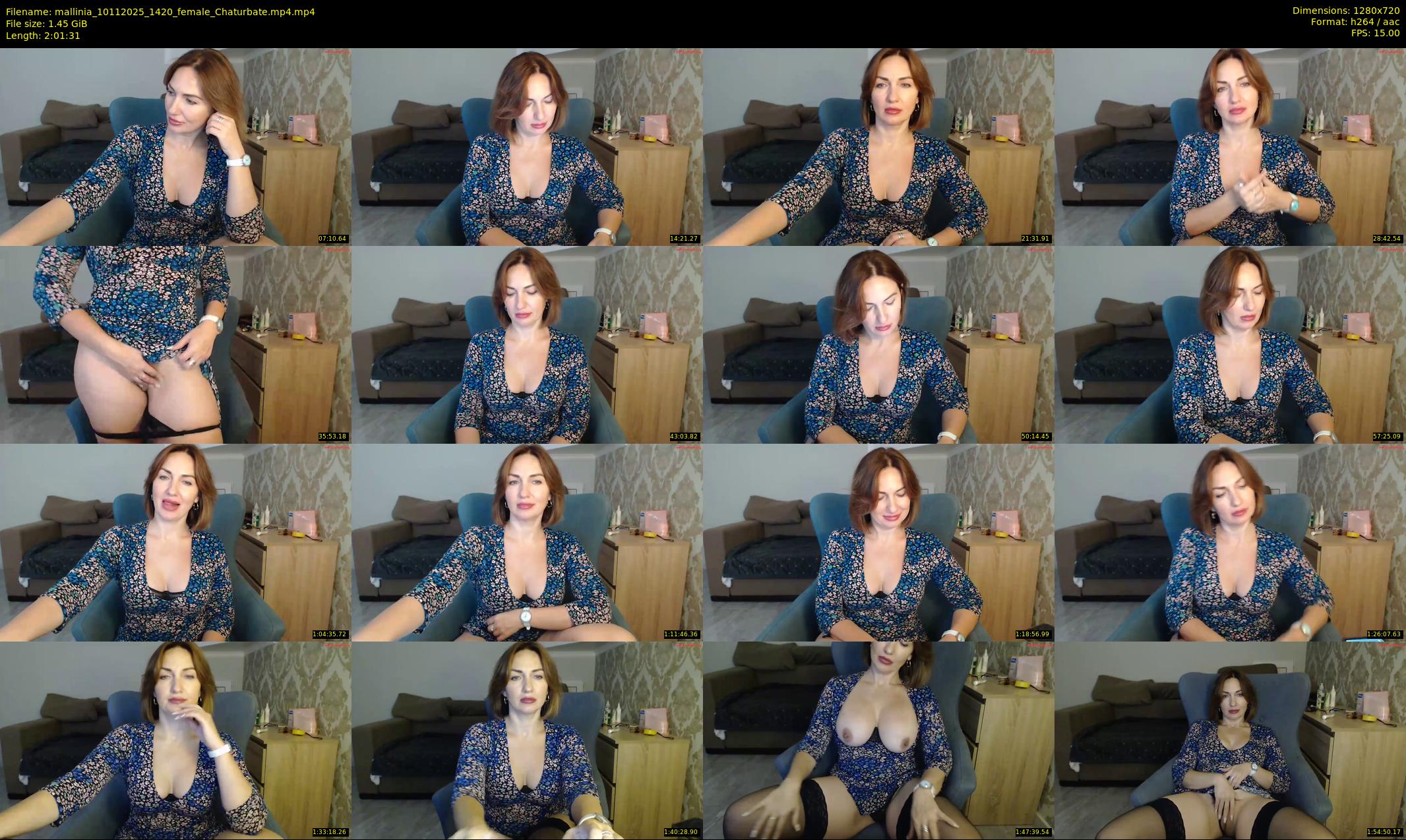 mallinia — 122 minute Chaturbate female cam show recording, 720p, Nov 10, 2025