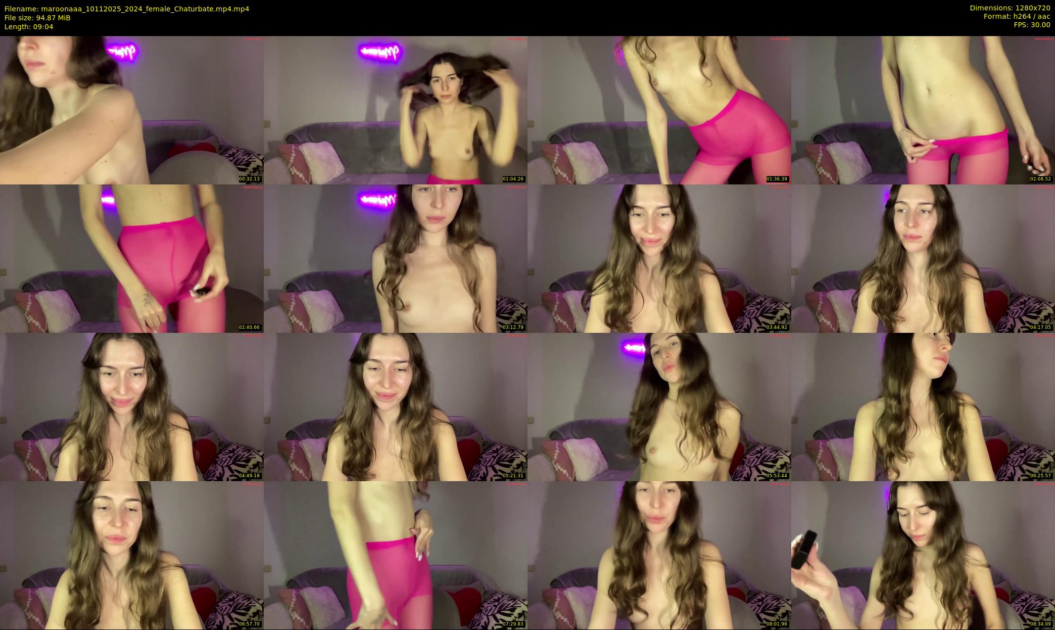 maroonaaa — 10 minute Chaturbate female cam show recording, 720p, Nov 10, 2025