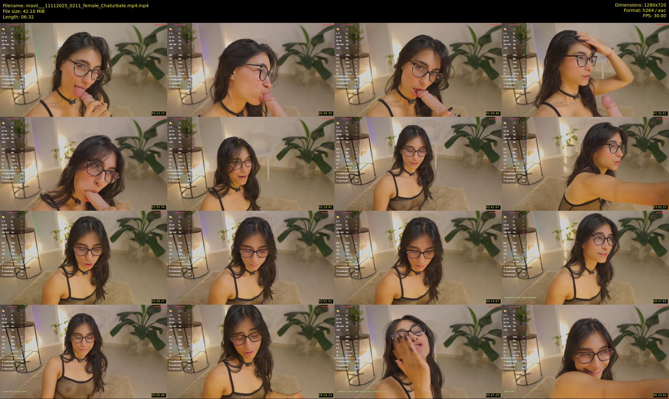 mavii__ — 7 minute Chaturbate female cam show recording, 720p, Nov 11, 2025