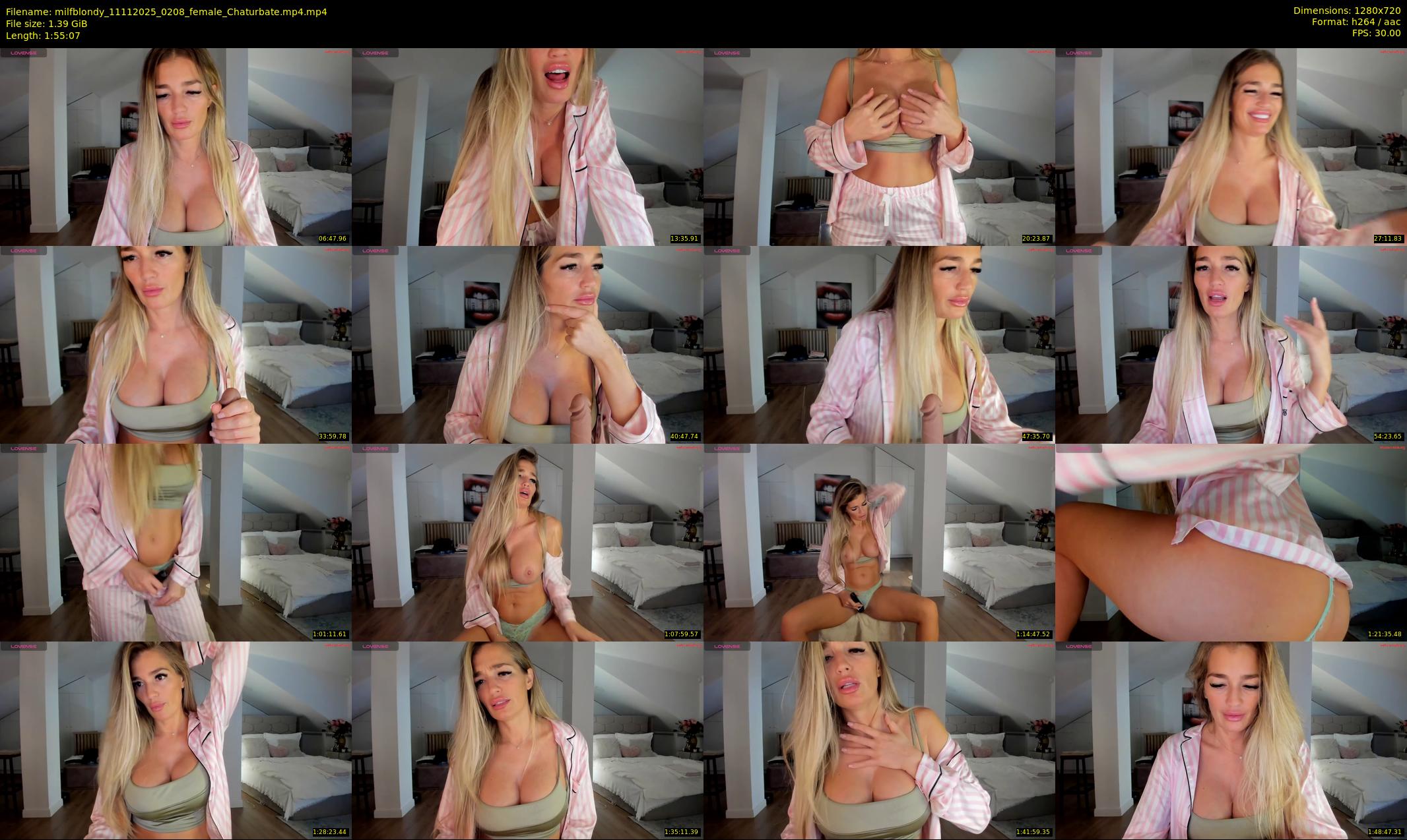milfblondy — 116 minute Chaturbate female cam show recording, 720p, Nov 11, 2025