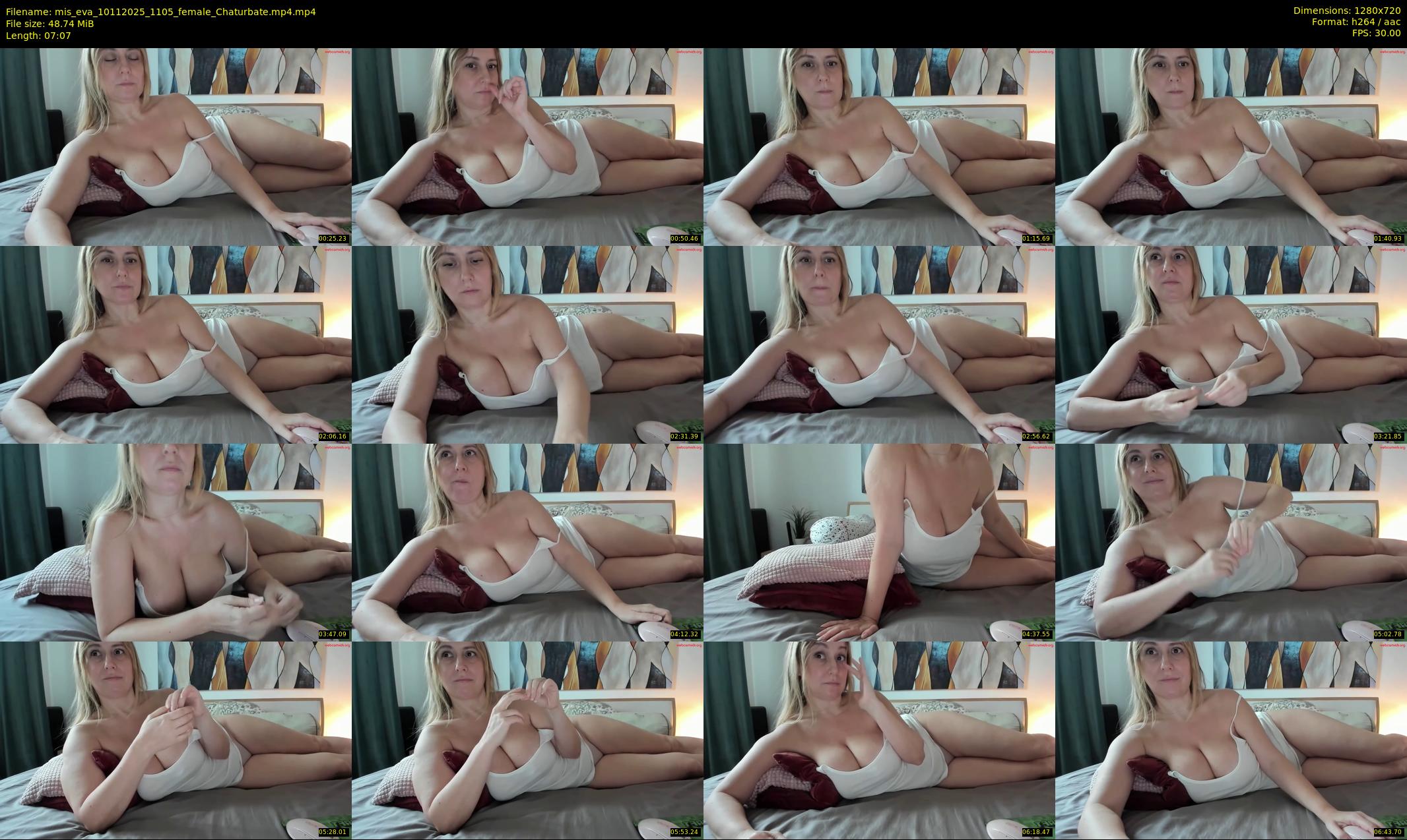 mis_eva — 8 minute Chaturbate female cam show recording, 720p, Nov 10, 2025