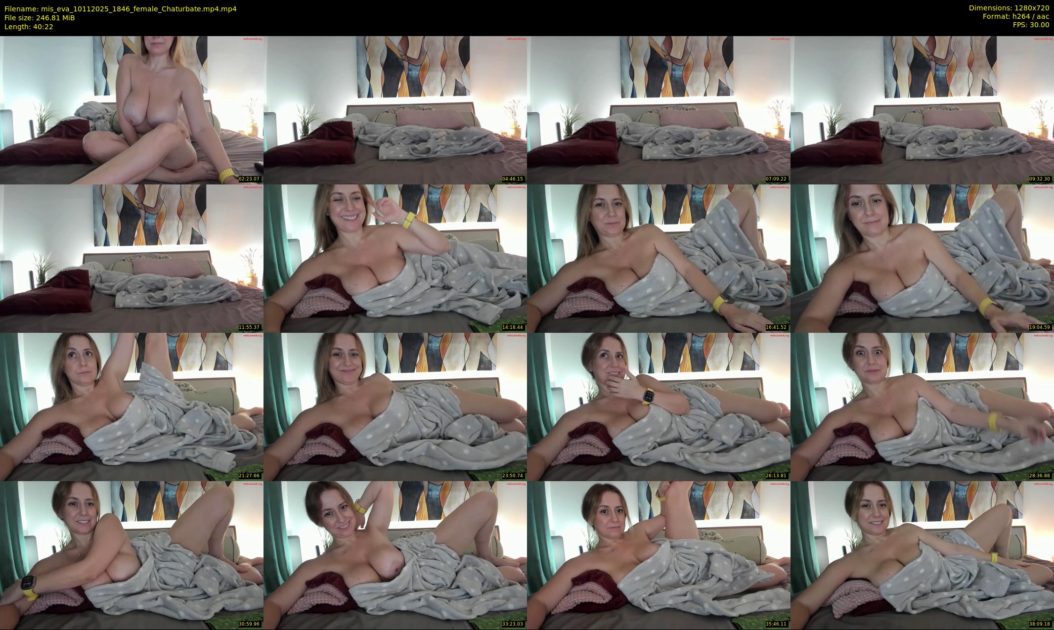 mis_eva — 41 minute Chaturbate female cam show recording, 720p, Nov 10, 2025