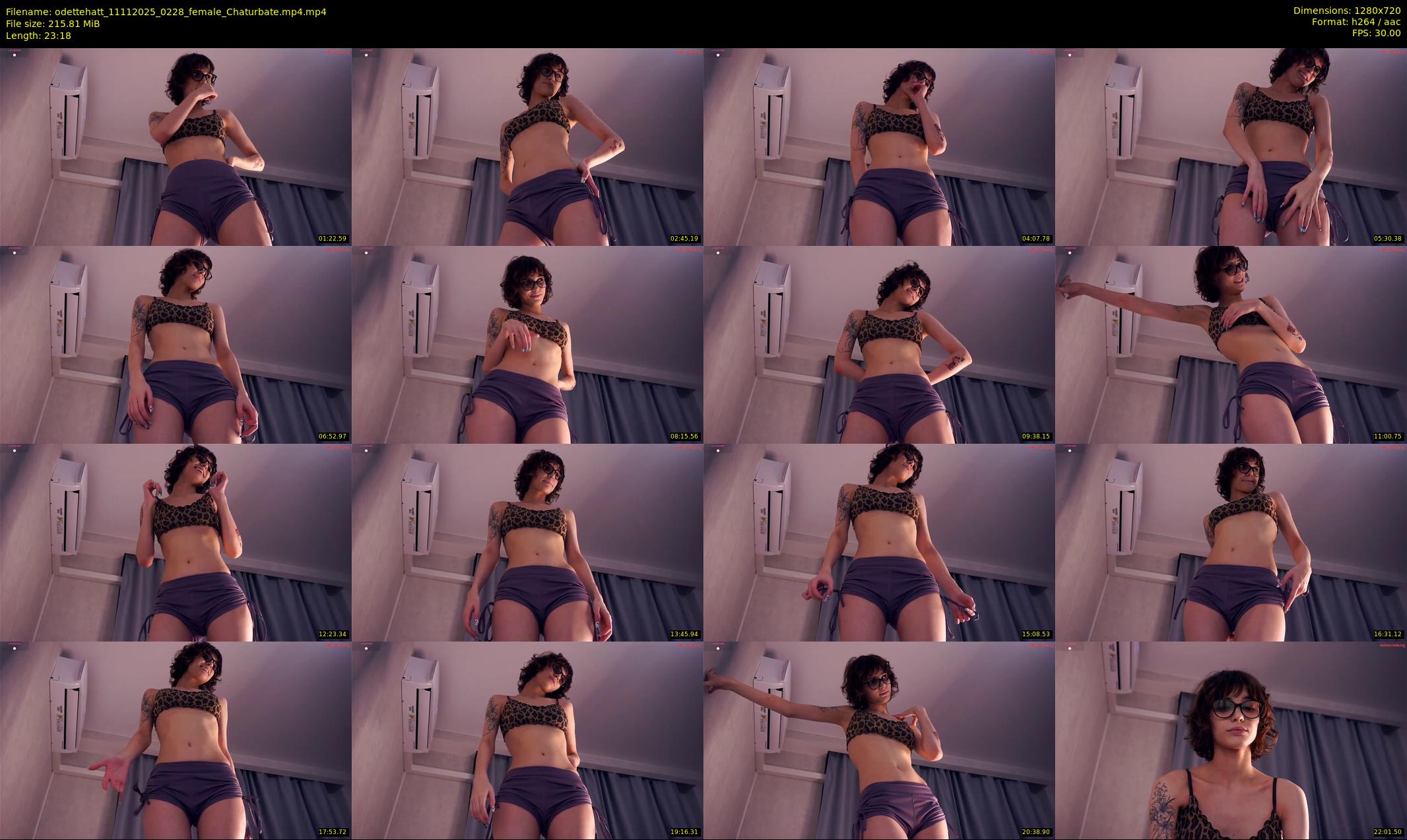 odettehatt — 24 minute Chaturbate female cam show recording, 720p, Nov 11, 2025