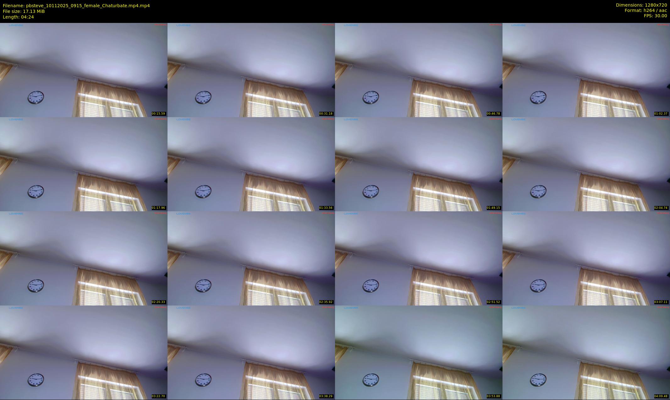 pbsteve — 5 minute Chaturbate couple cam show recording, 720p, Nov 10, 2025