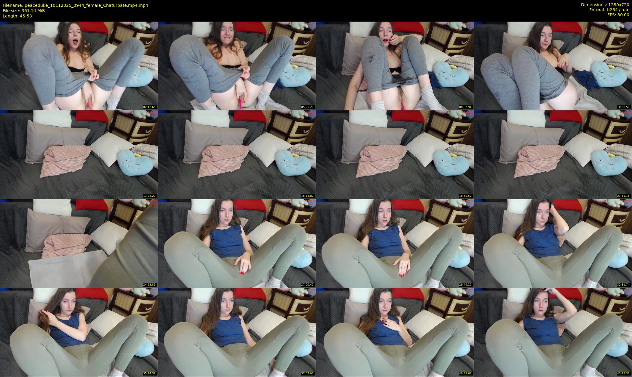 peaceduke — 46 minute Chaturbate female cam show recording, 720p, Nov 10, 2025
