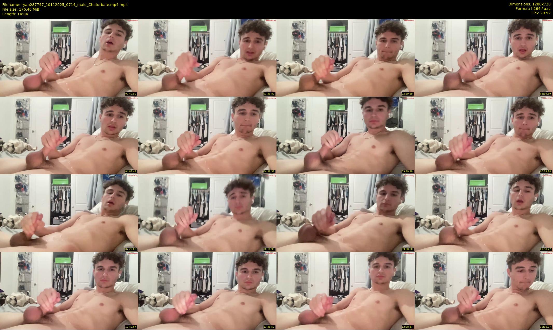 ryan287747 — 15 minute Chaturbate male cam show recording, 720p, Nov 10, 2025
