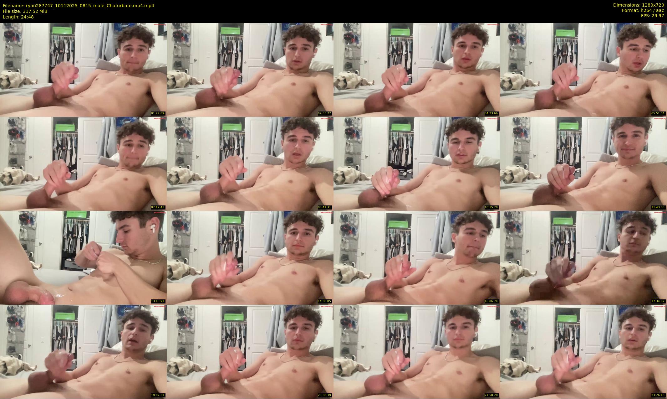 ryan287747 — 25 minute Chaturbate male cam show recording, 720p, Nov 10, 2025